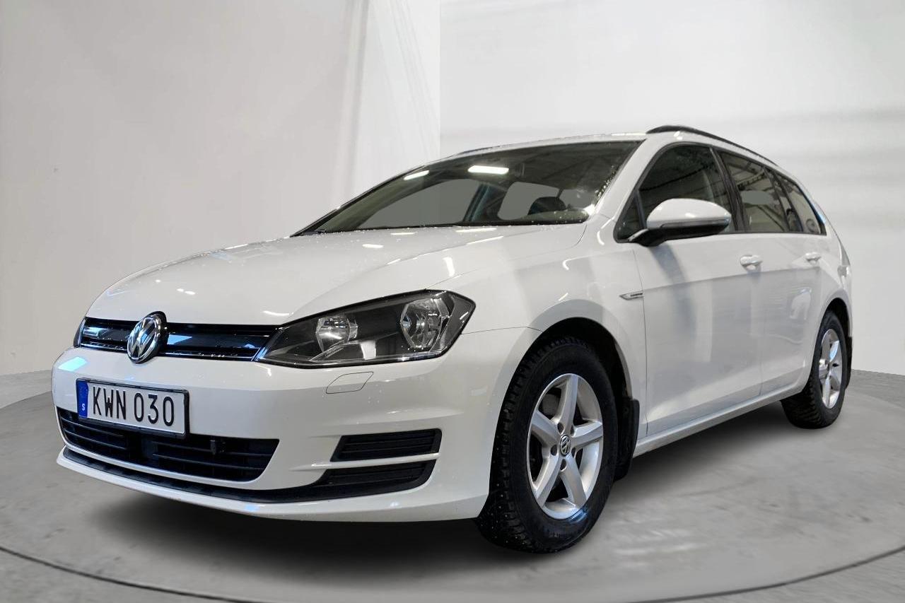 VW Golf VII 1.4 TGI BlueMotion Sportscombi (110hk) - 83 660 km - Käsitsi - valge - 2016