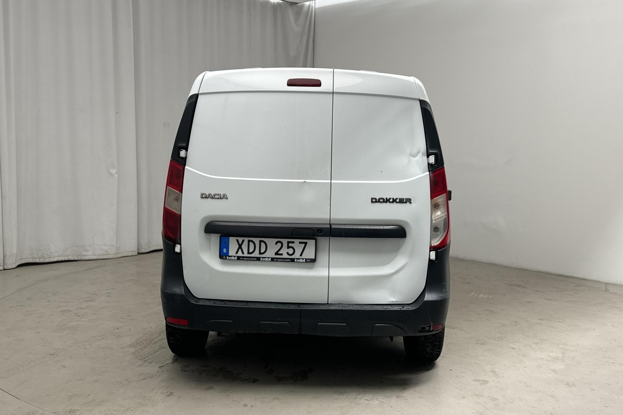 Dacia Dokker Van 1.6 SCe (100hk) - 14 494 mil - Manuell - vit - 2018