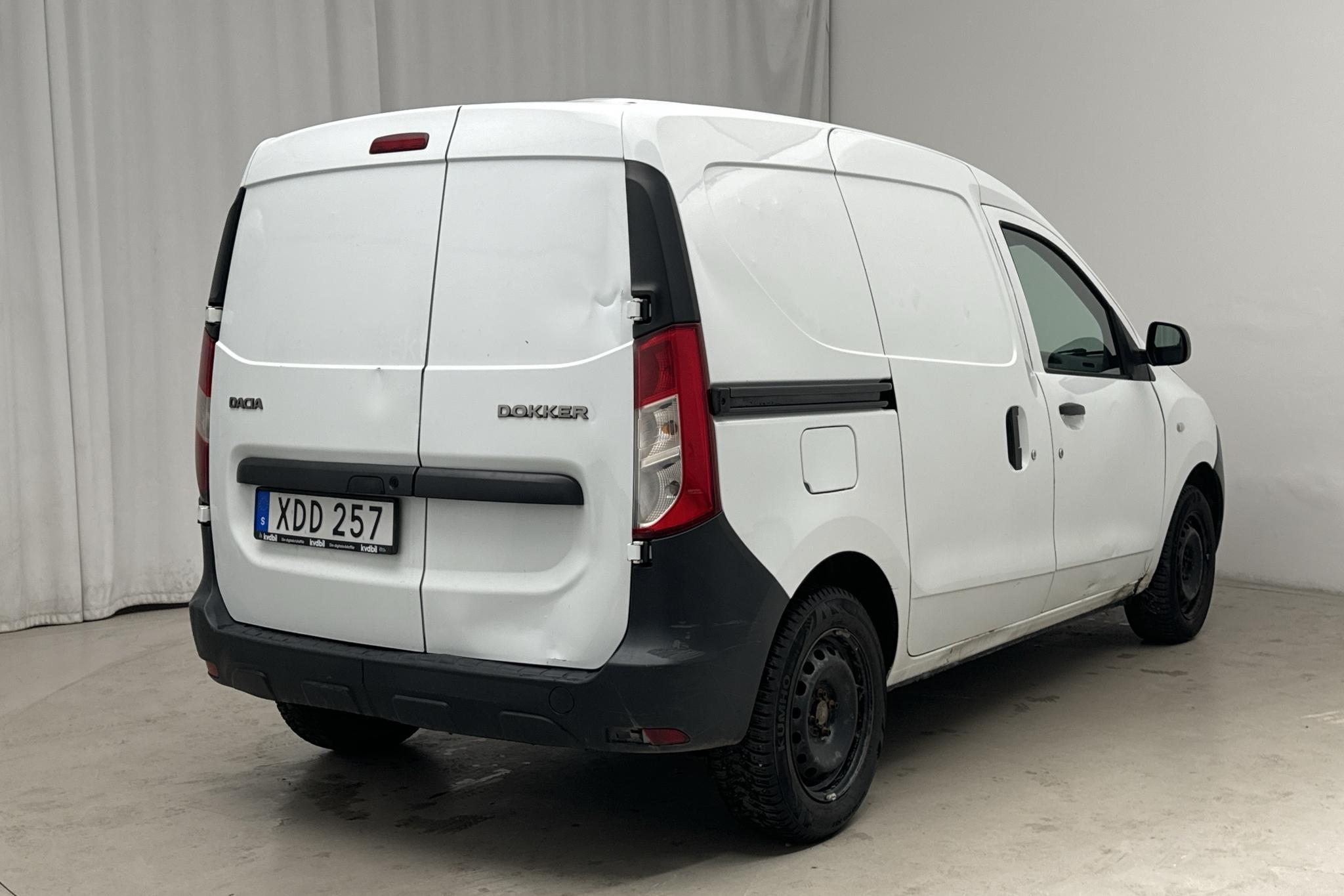 Dacia Dokker Van 1.6 SCe (100hk) - 14 494 mil - Manuell - vit - 2018