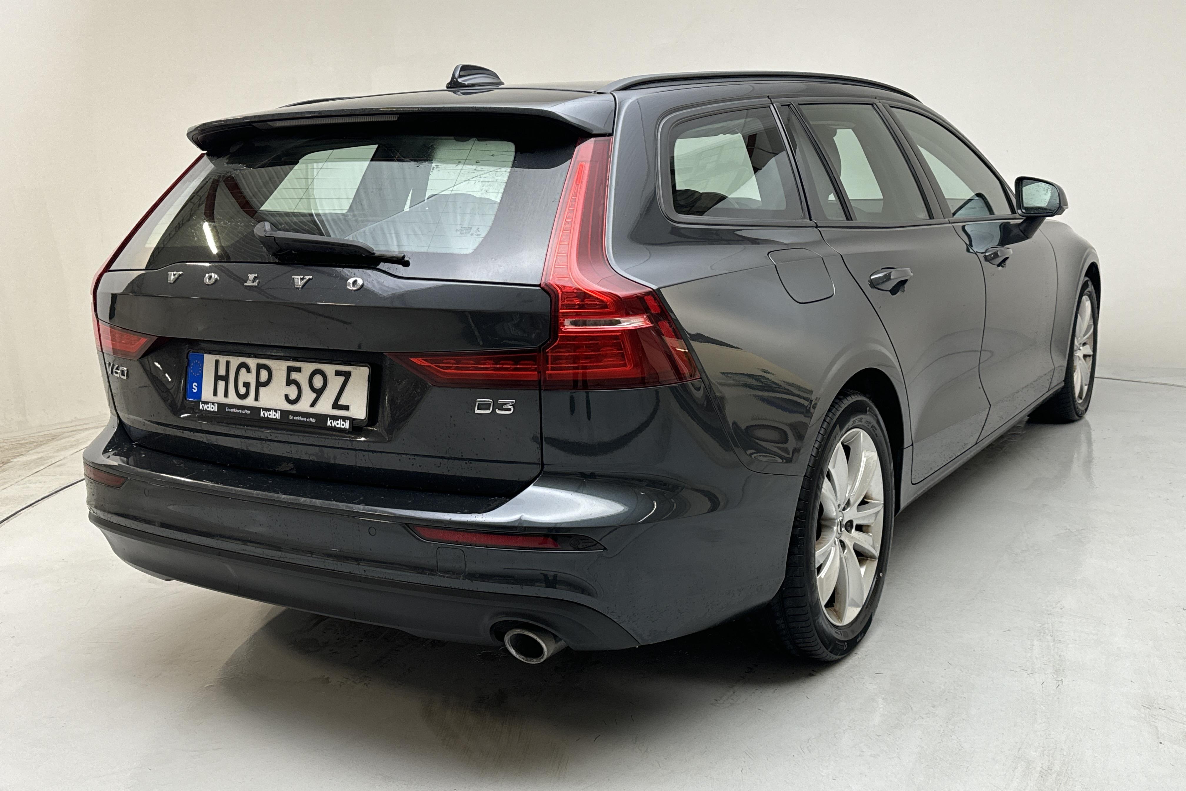 Volvo V60 D3 (150hk) - 165 170 km - Automaattinen - harmaa - 2020