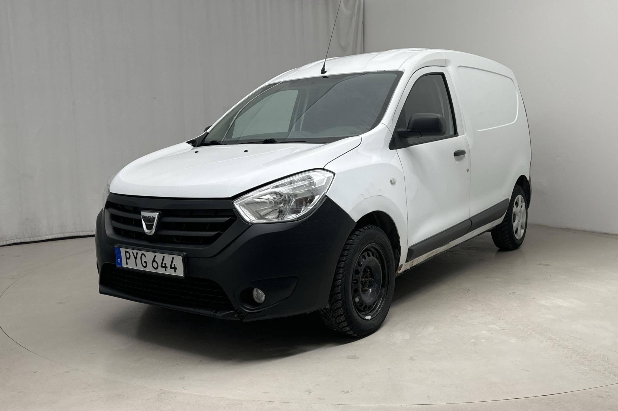 Dacia Dokker Van 1.5 dCi (90hk) - 251 220 km - Käsitsi - valge - 2015