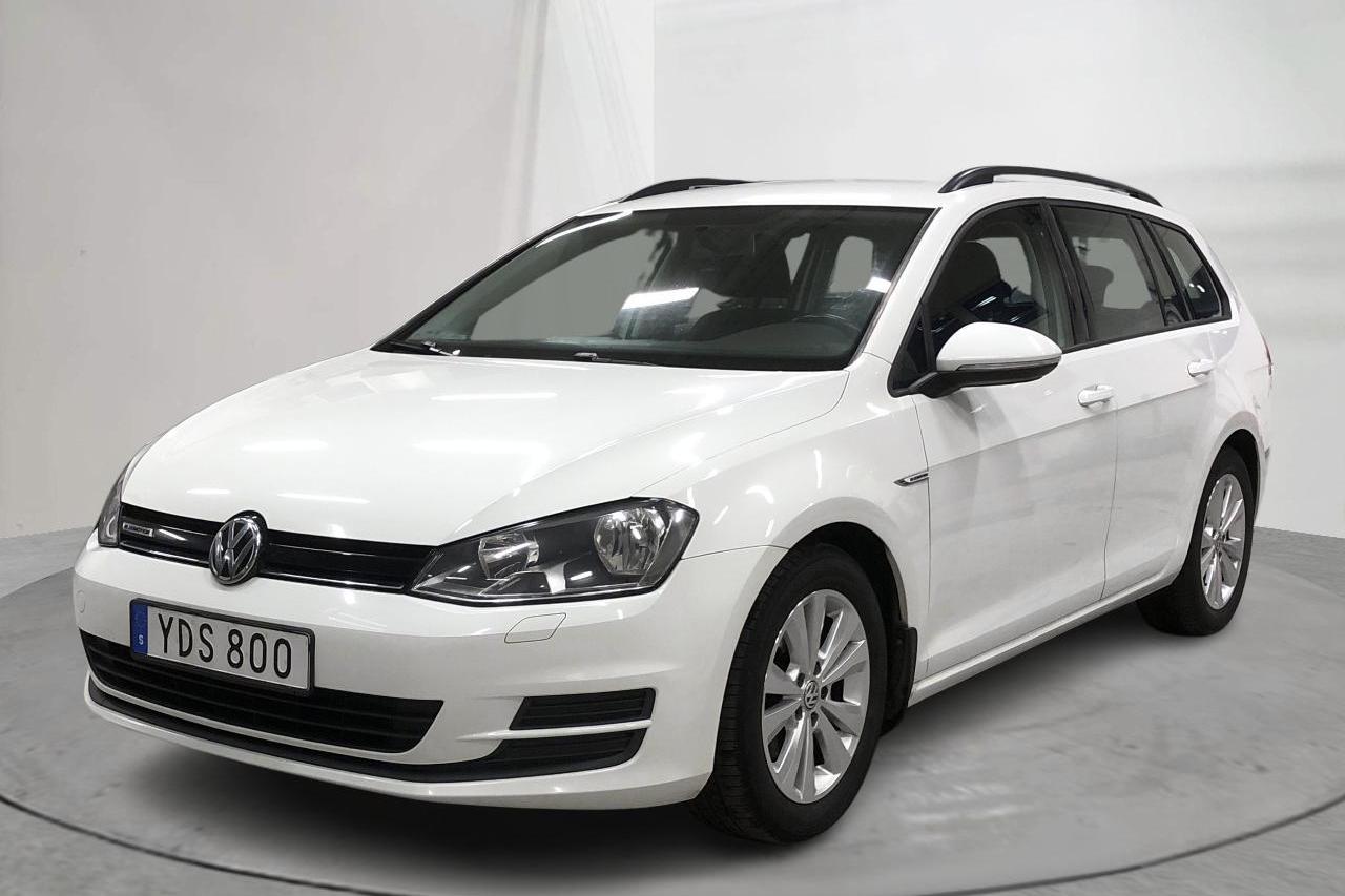 VW Golf VII 1.6 TDI BlueMotion Sportscombi (110hk) - 151 590 km - Manual - white - 2016