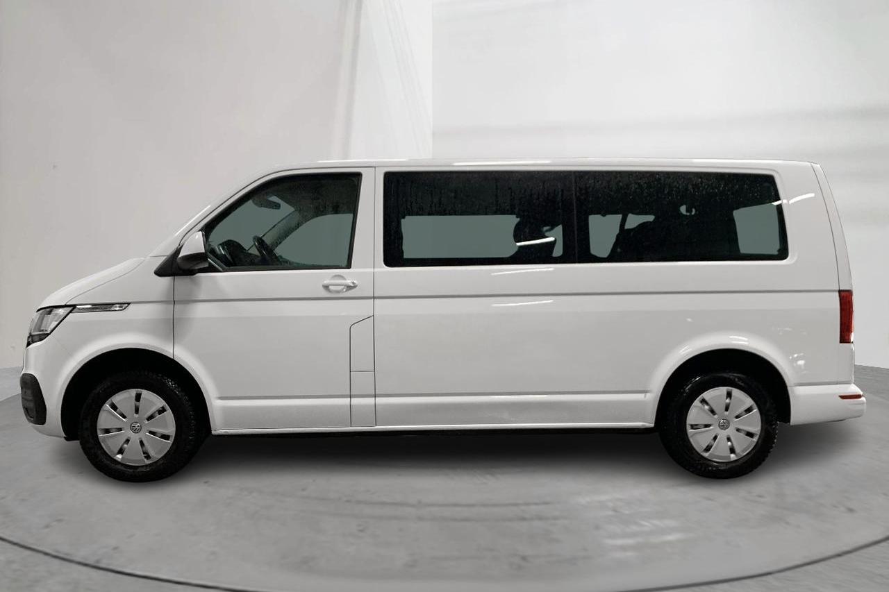 VW Transporter Kombi T6 2.0 TDI BMT (150hk) - 108 800 km - Automatyczna - biały - 2020