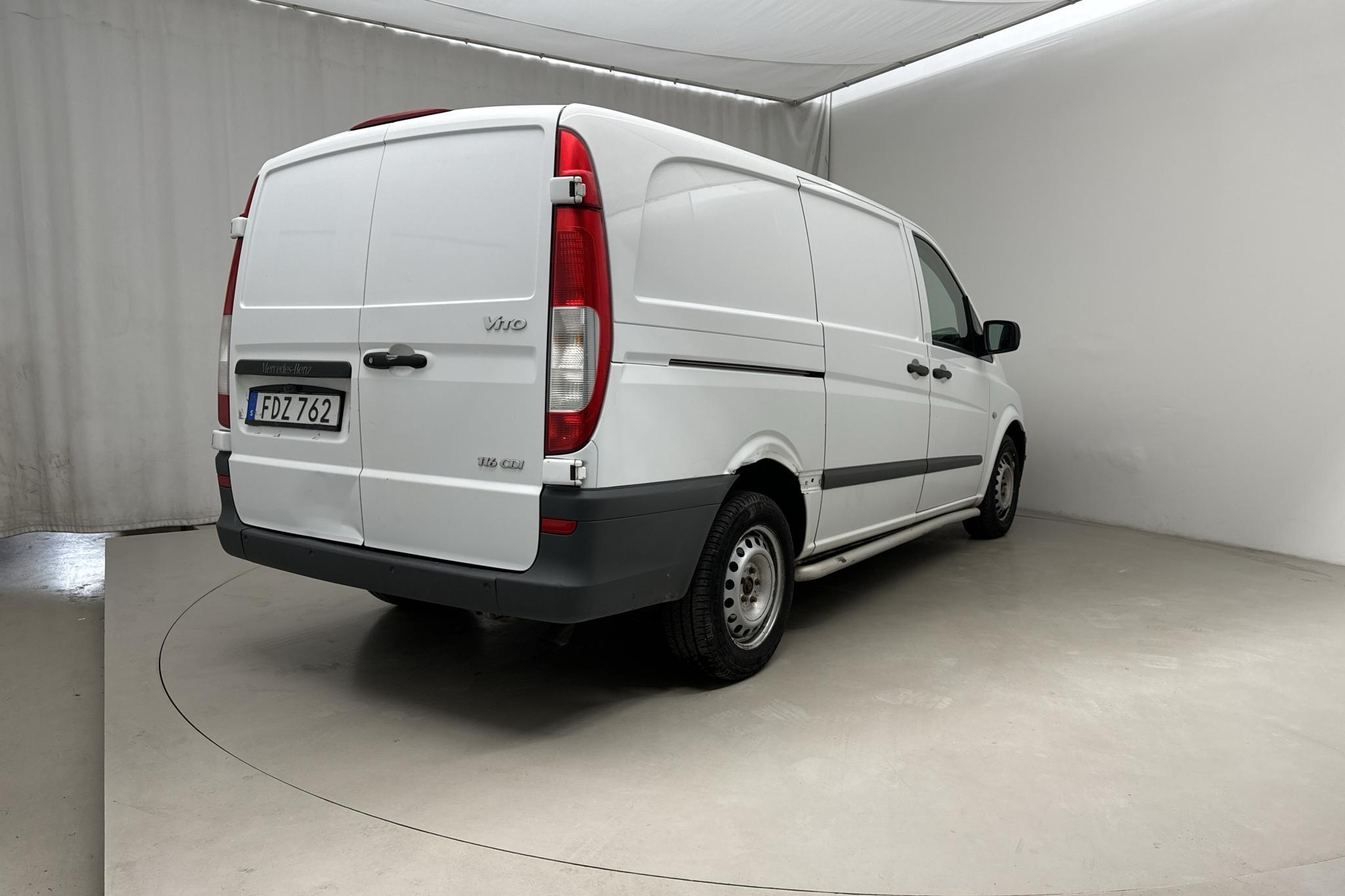 Mercedes Vito 116 CDI W639 (163hk) - 323 490 km - Automaattinen - valkoinen - 2014