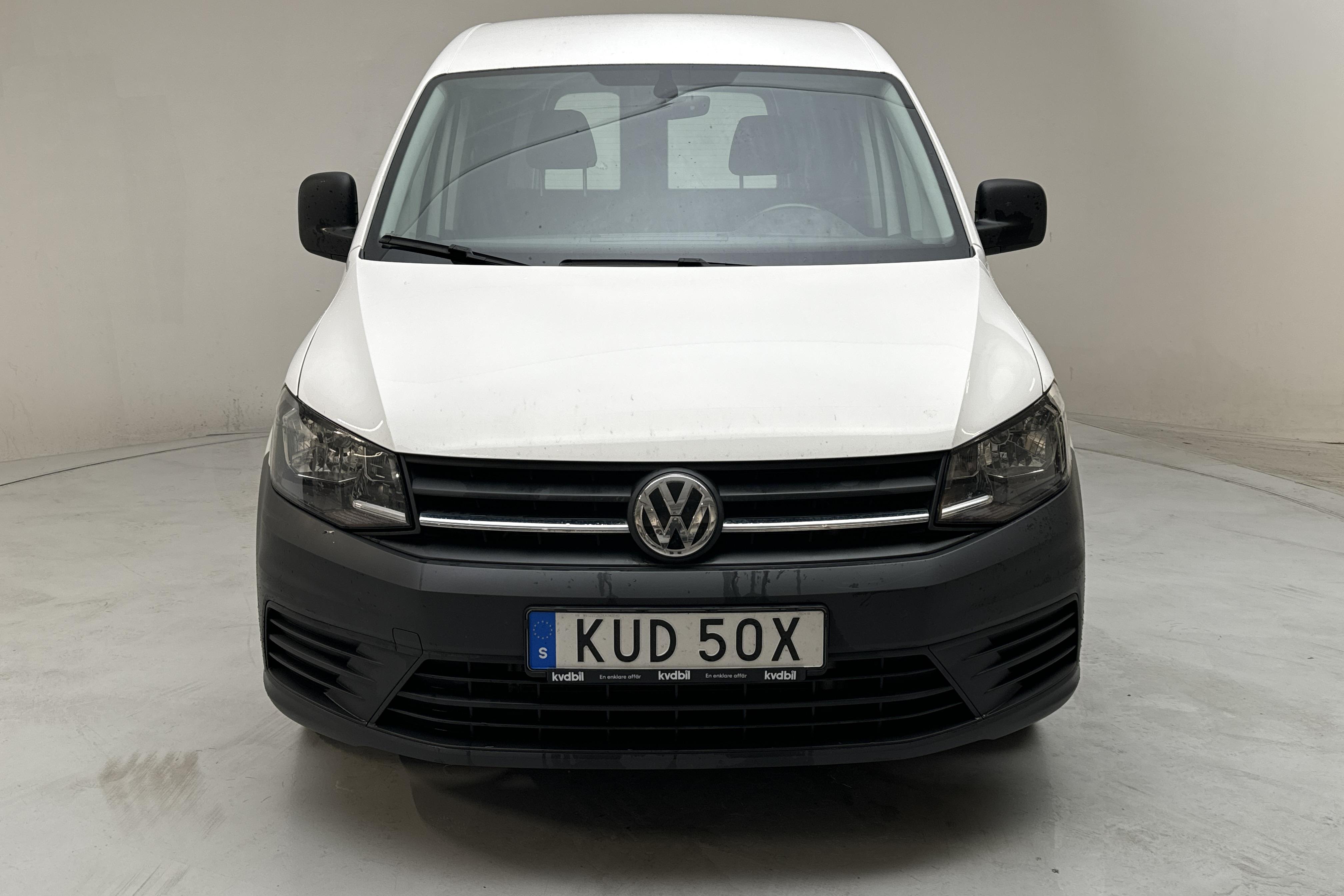 VW Caddy 2.0 TDI Skåp (150hk) - 64 640 km - Automatic - white - 2019