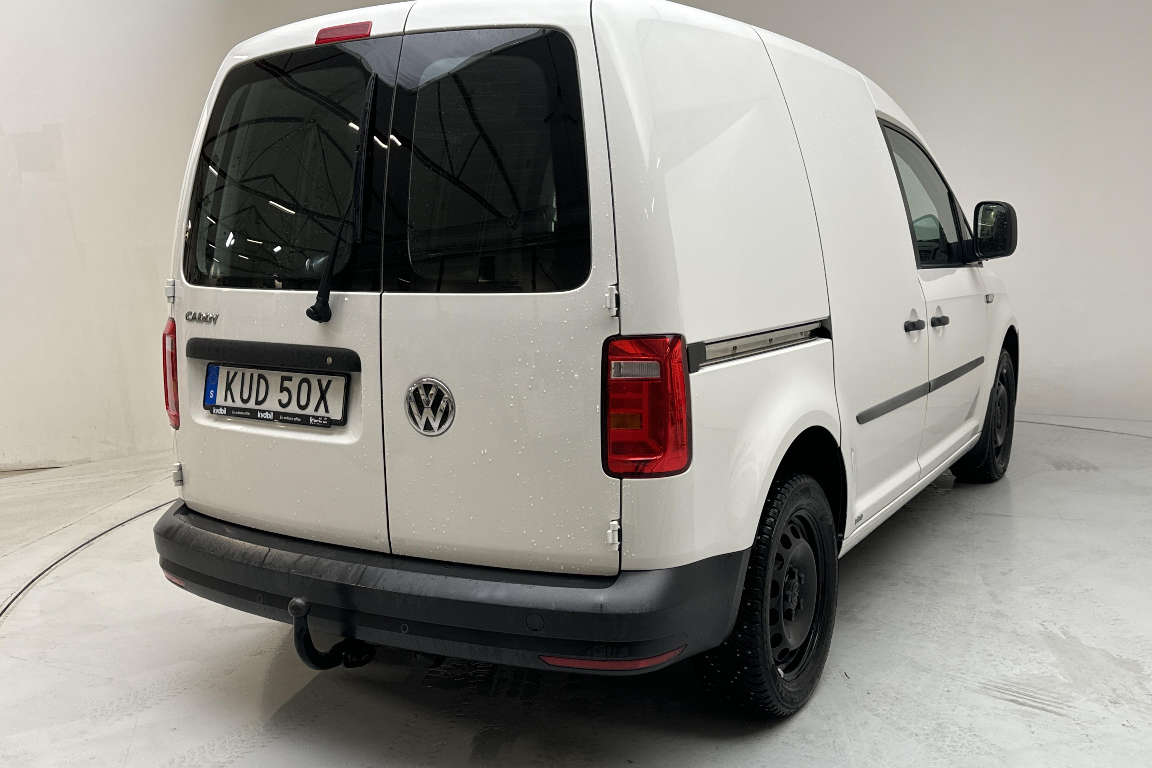 VW Caddy 2.0 TDI Skåp (150hk) - 64 640 km - Automatic - white - 2019