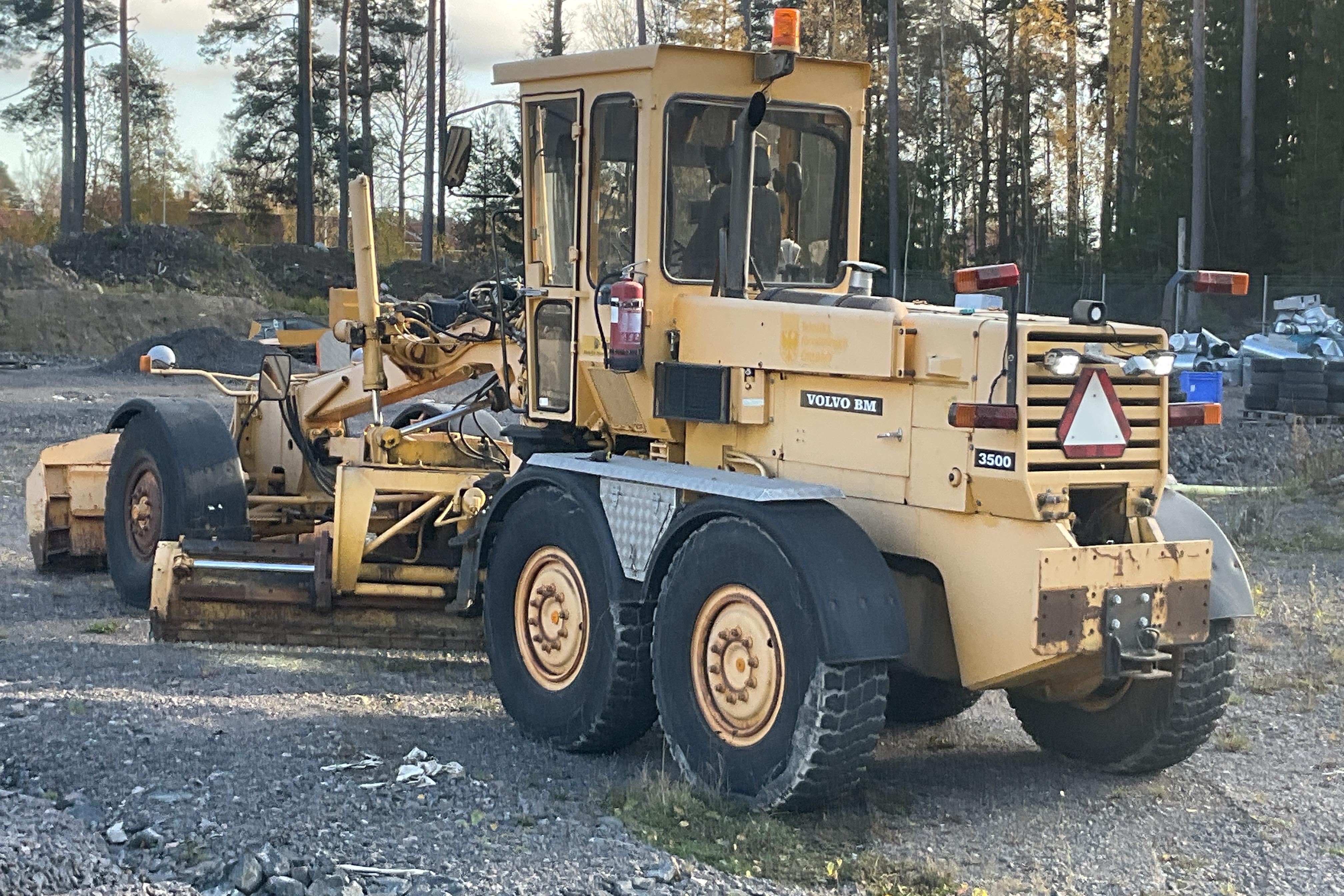 Volvo BM 3500 Väghyvel (353-117) -  - 1984