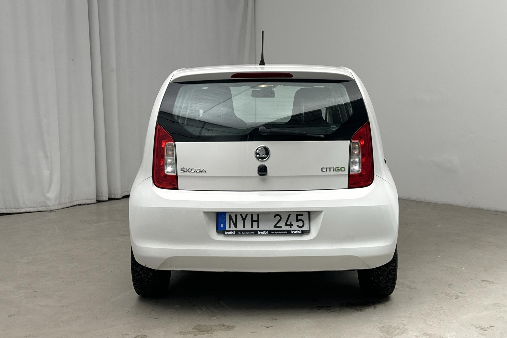 Skoda Citigo MPI 5dr CNG (68hk) - 9 009 mil - Manuell - vit - 2014