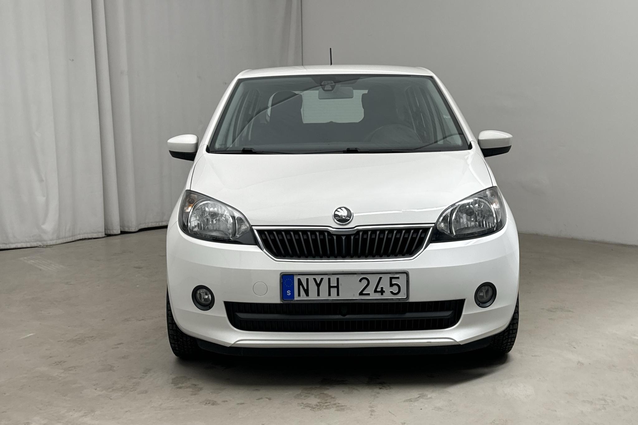 Skoda Citigo MPI 5dr CNG (68hk) - 90 090 km - Käsitsi - valge - 2014