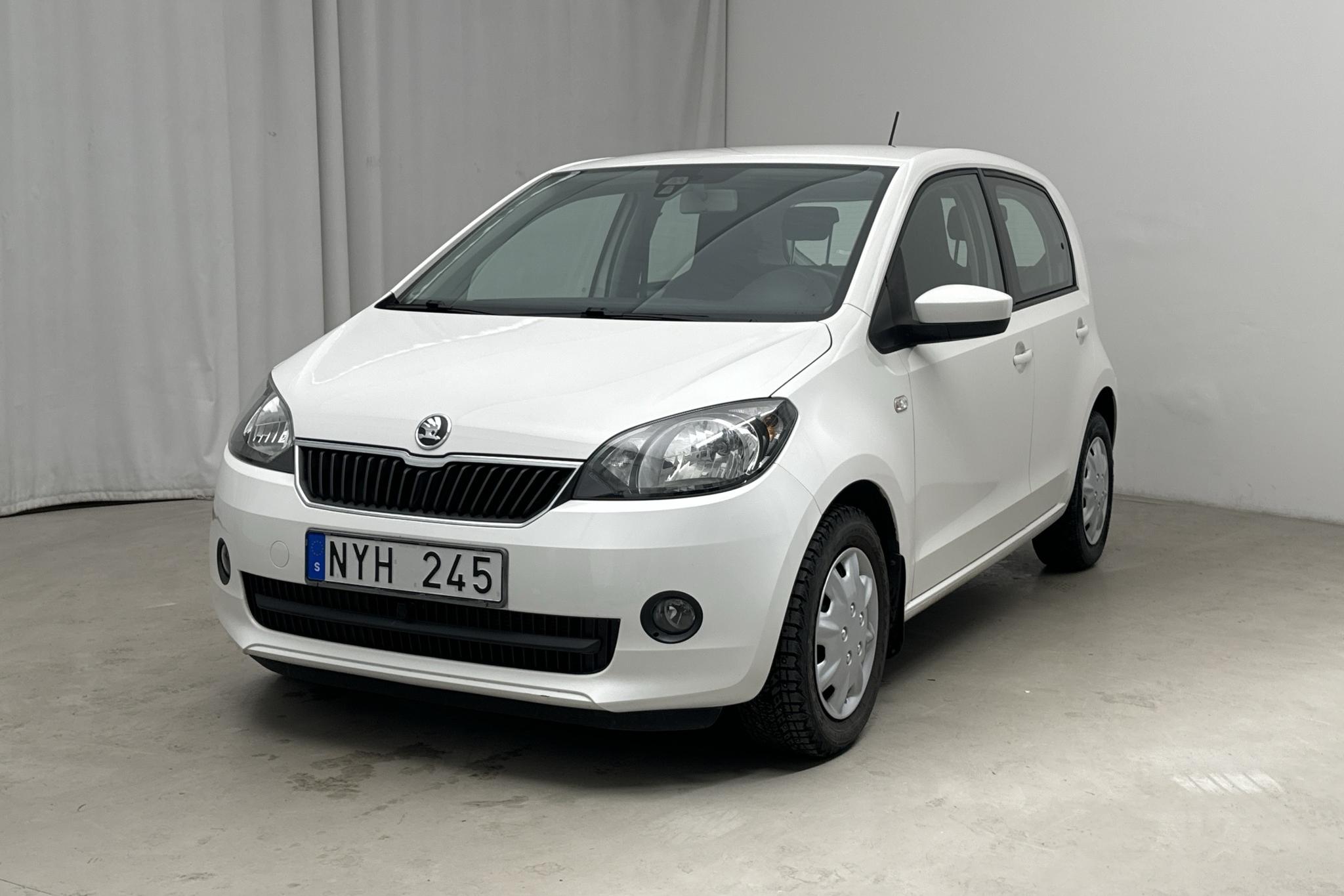 Skoda Citigo MPI 5dr CNG (68hk) - 90 090 km - Käsitsi - valge - 2014