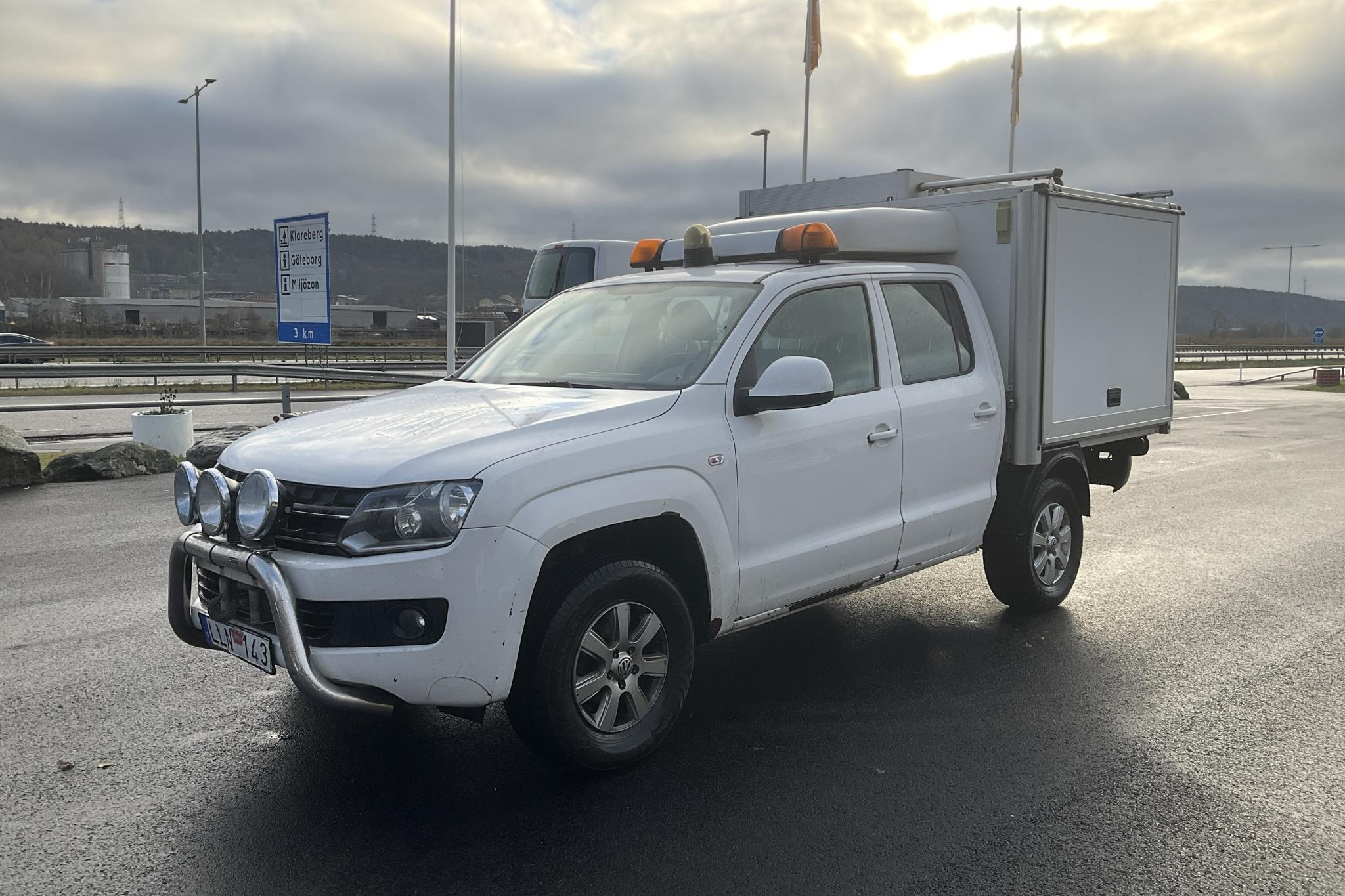 VW Amarok 2.0 TDI 4motion (163hk) - 20 179 mil - Manuell - vit - 2011