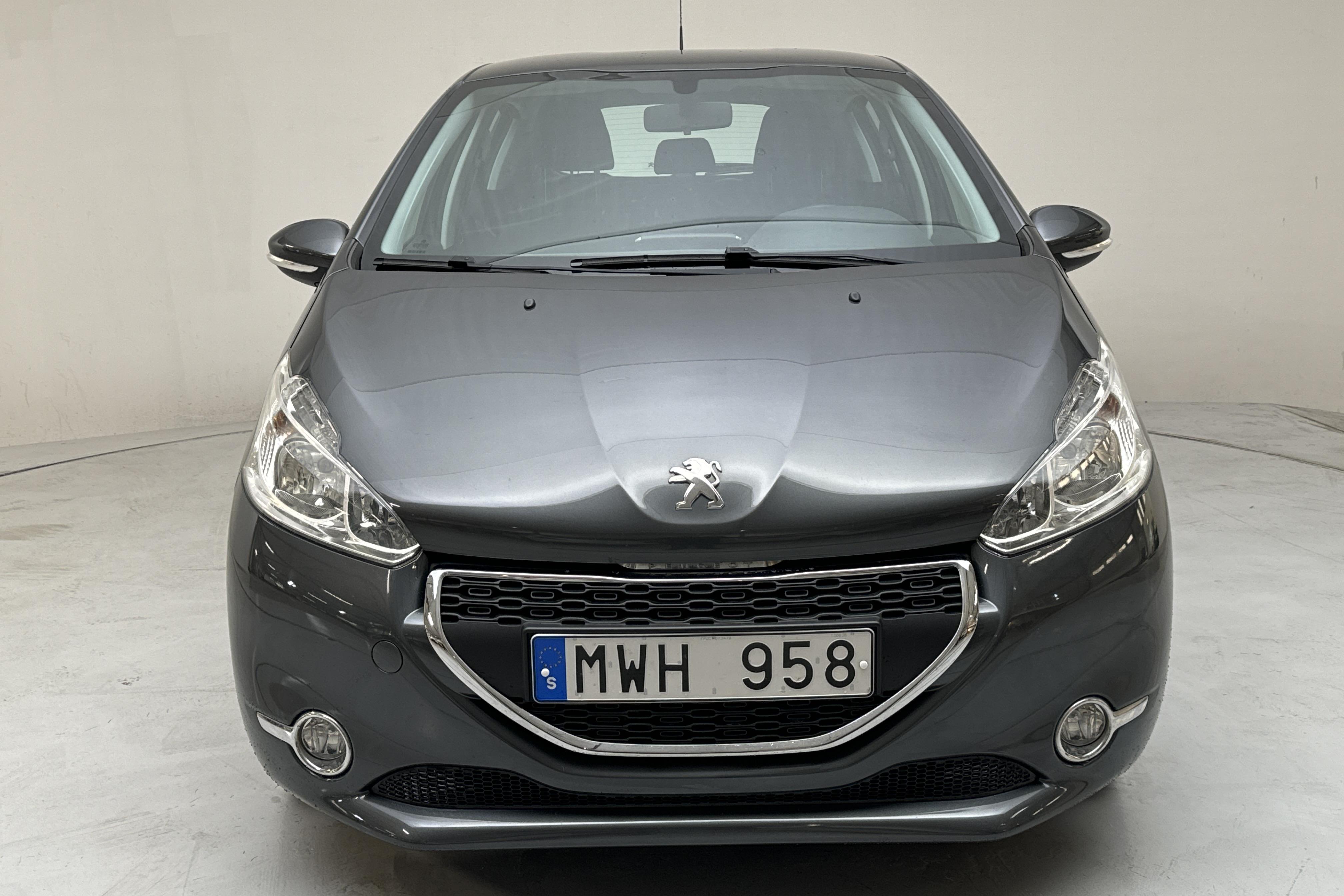 Peugeot 208 1.4 VTi 5dr (95hk) - 90 230 km - Manuaalinen - Dark Grey - 2012