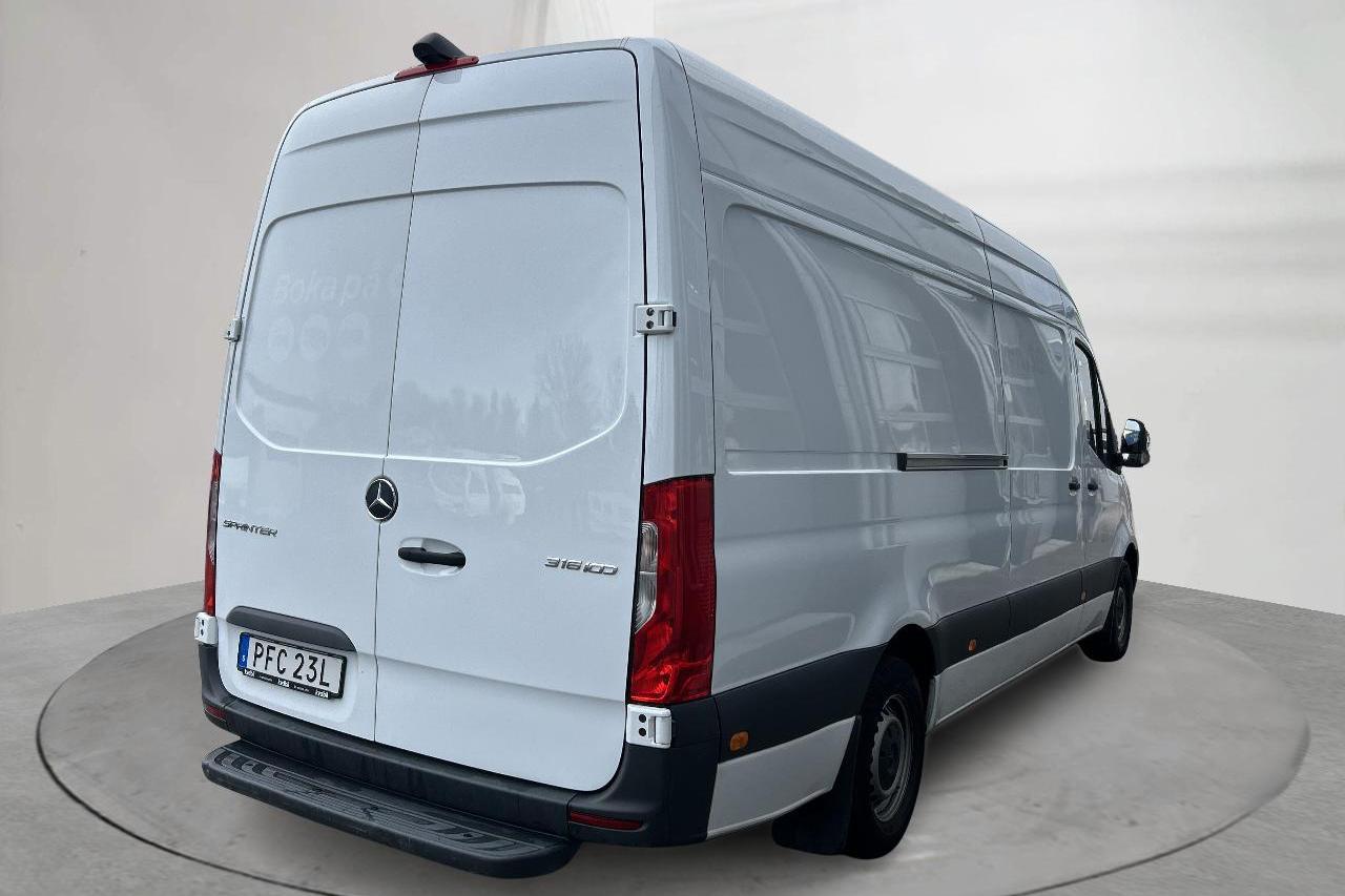 Mercedes Sprinter 316 CDI Skåp RWD (163hk) - 62 630 km - Automatic - white - 2021