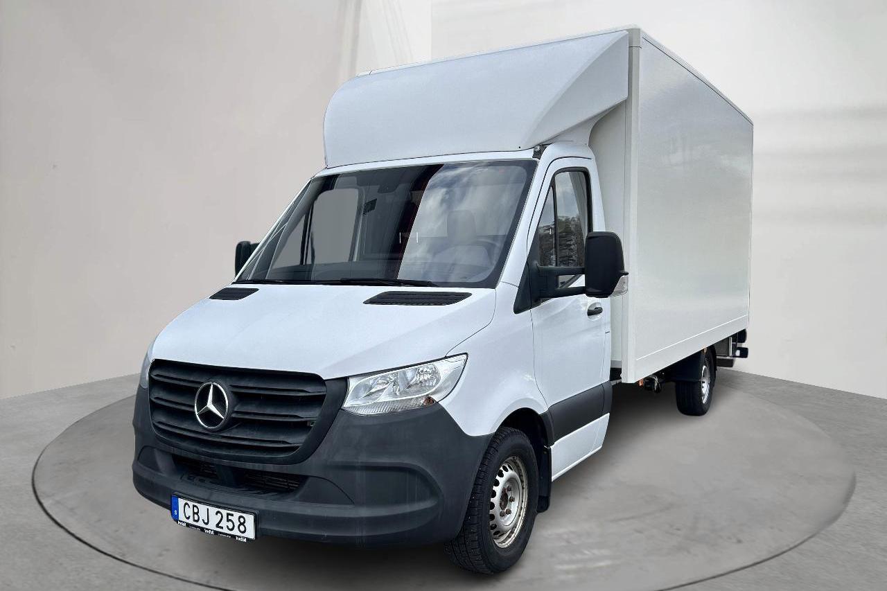 Mercedes Sprinter 316 CDI Volymskåp RWD (163hk) - 93 860 km - Automatyczna - biały - 2020