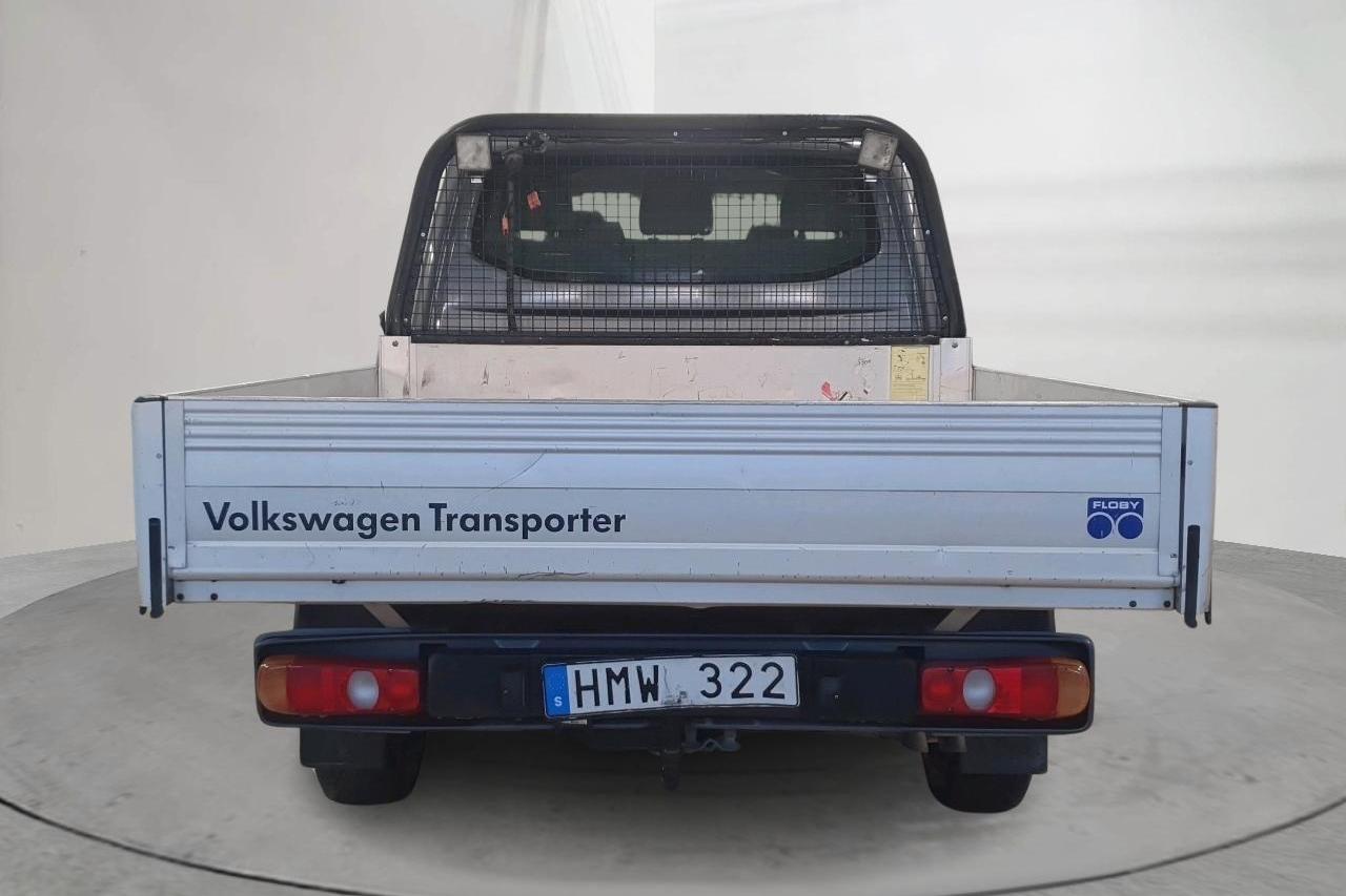 VW Transporter T5 2.0 BiTDI Pickup 4MOTION (180hk) - 198 610 km - Manualna - szary - 2013