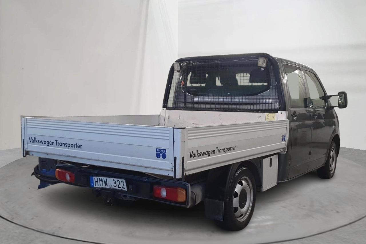 VW Transporter T5 2.0 BiTDI Pickup 4MOTION (180hk) - 19 861 mil - Manuell - grå - 2013