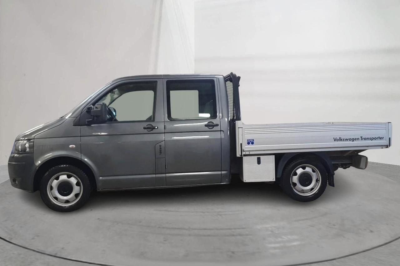 VW Transporter T5 2.0 BiTDI Pickup 4MOTION (180hk) - 198 610 km - Manual - gray - 2013