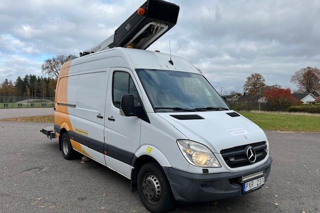 Mercedes 906 Skylift / Skåpbil - 261 381 km - Manual - white - 2013