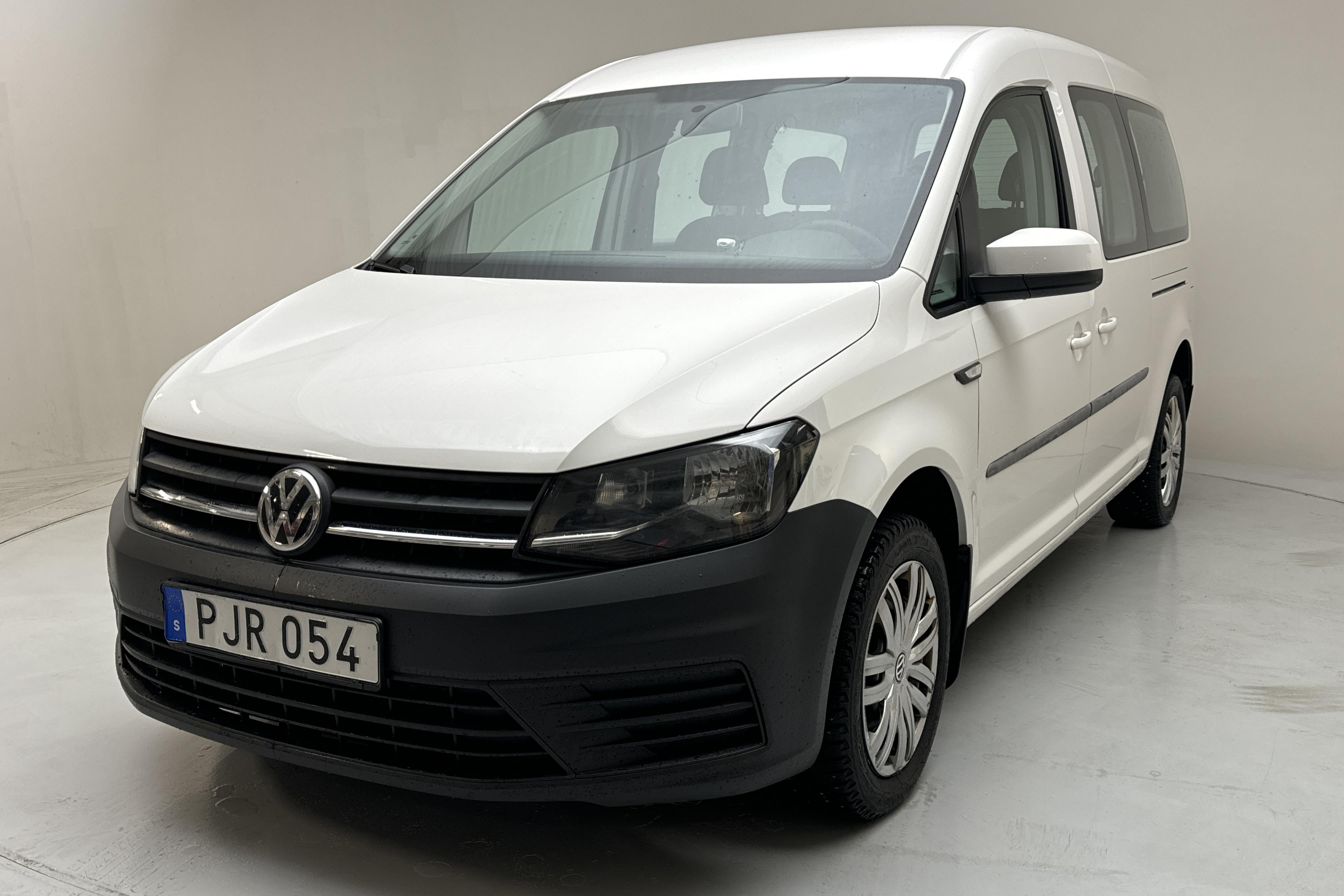 VW Caddy Maxi Life 2.0 TDI (102hk) - 156 630 km - Manuaalinen - valkoinen - 2017