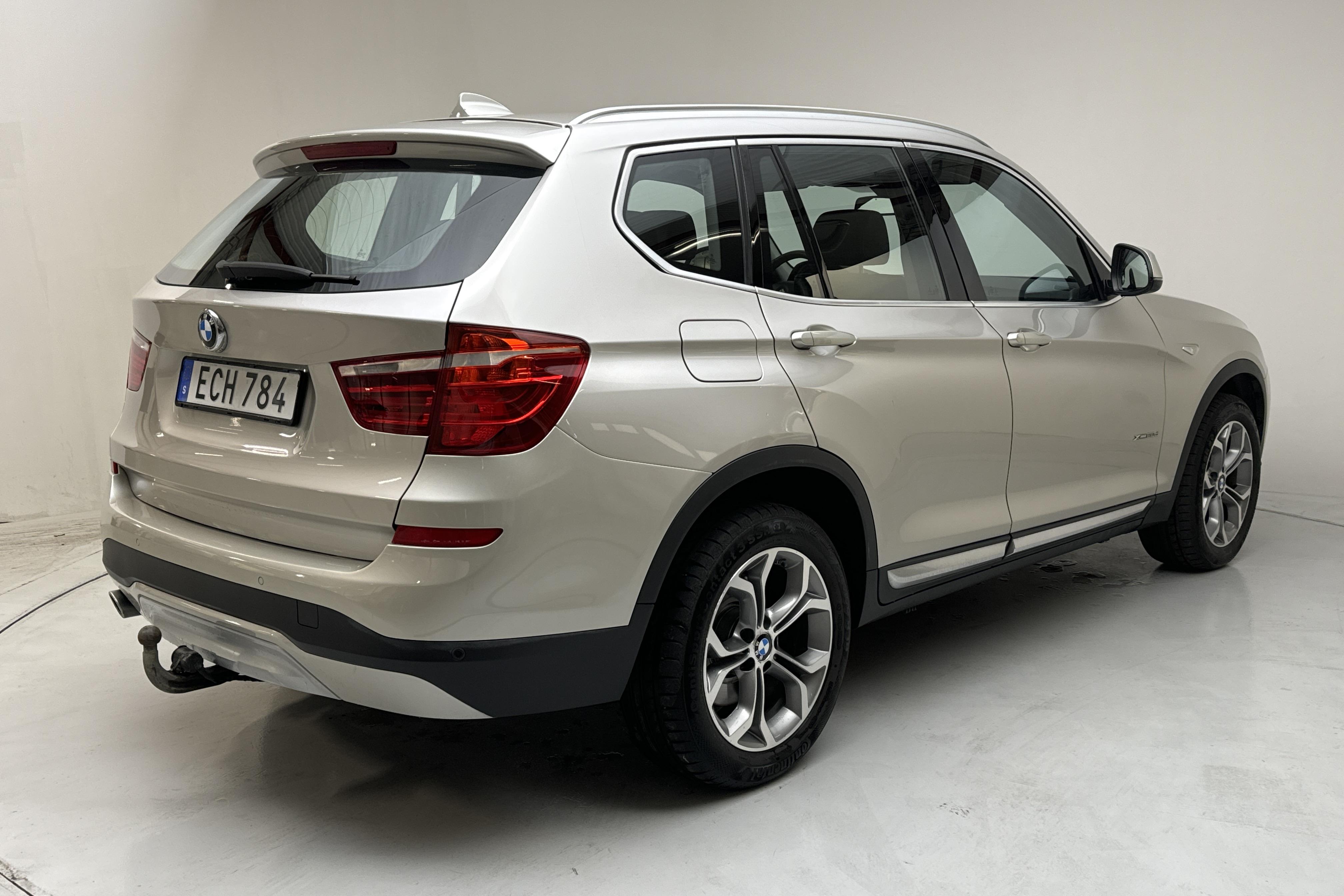 BMW X3 xDrive20d, F25 (190hk) - 173 430 km - Automatic - Light Grey - 2015