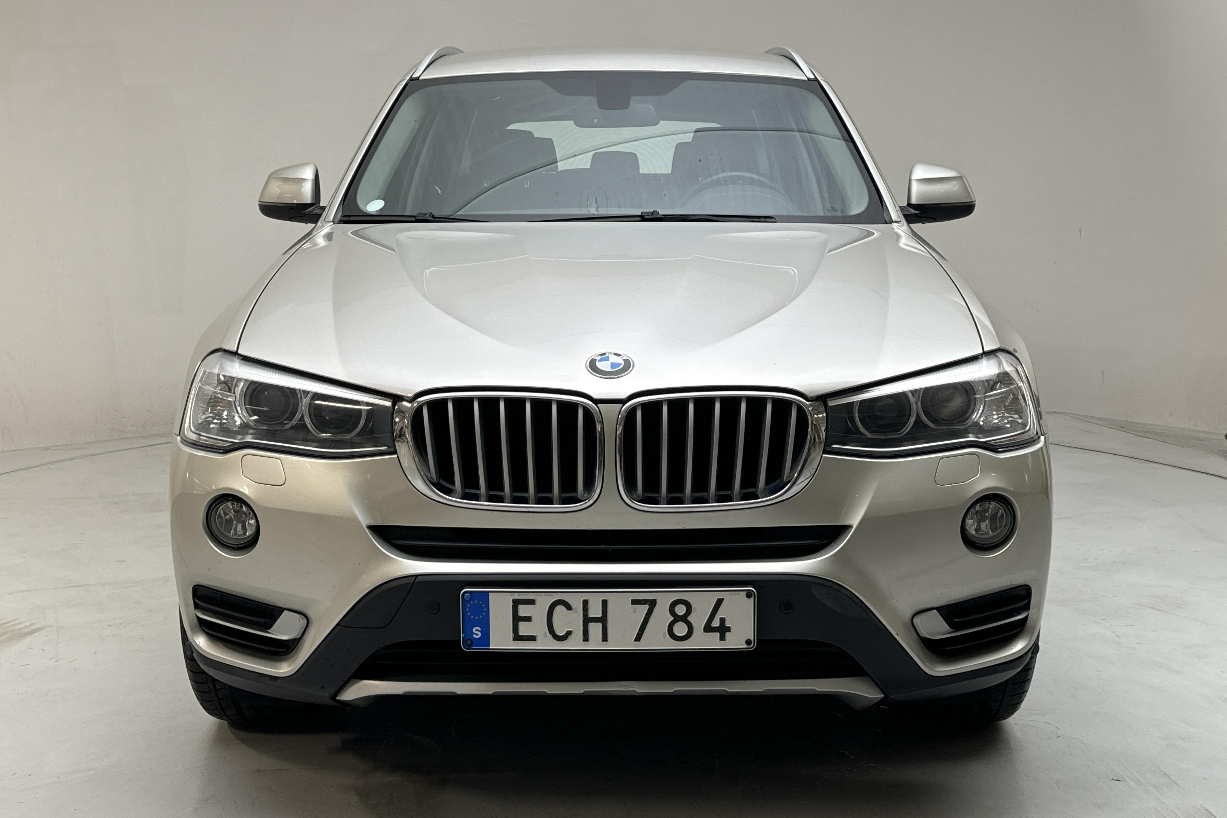 BMW X3 xDrive20d, F25 (190hk) - 173 430 km - Automatic - Light Grey - 2015