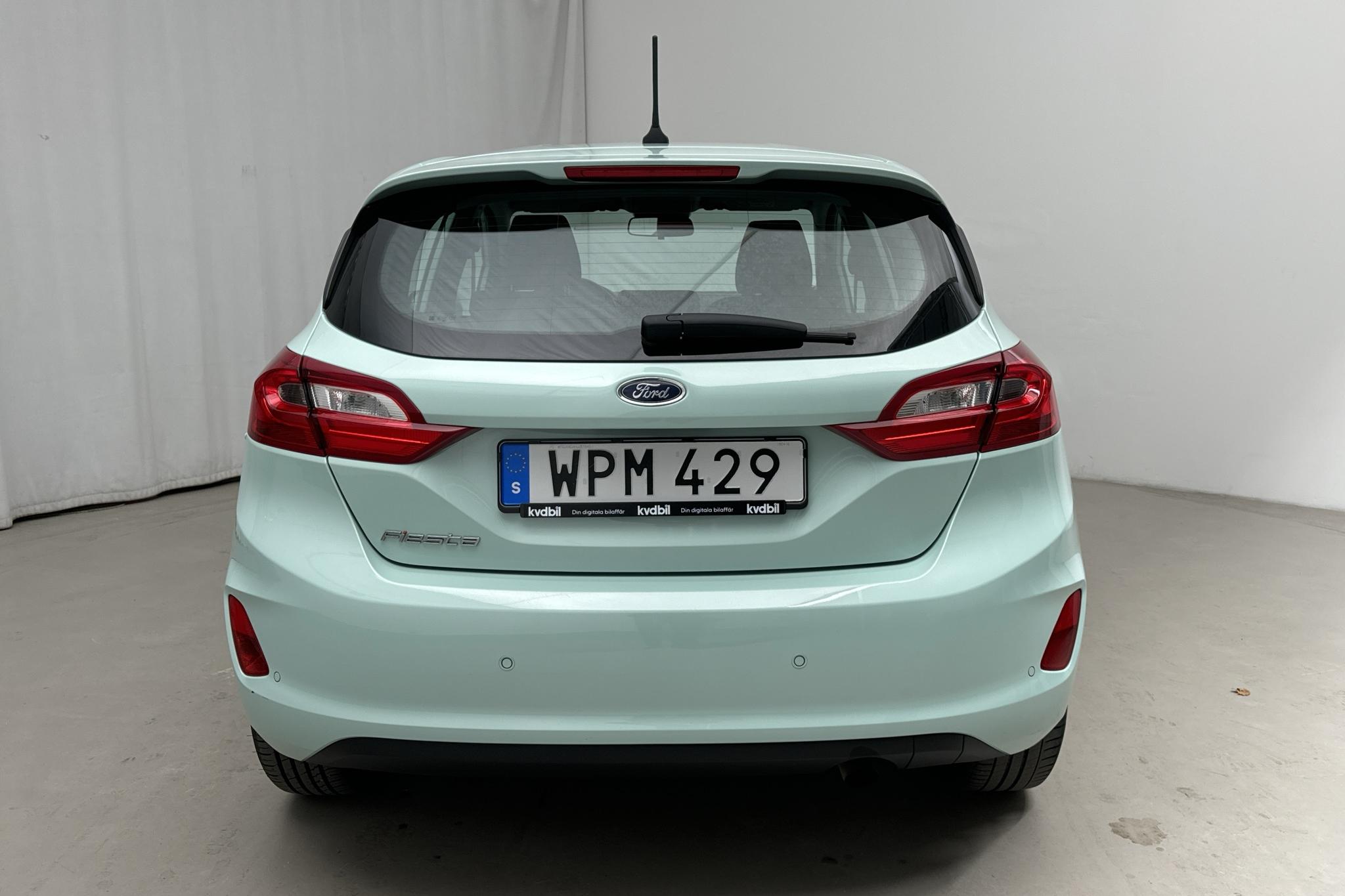 Ford Fiesta 1.0T EcoBoost 5dr (100hk) - 72 520 km - Manuaalinen - vihreä - 2018