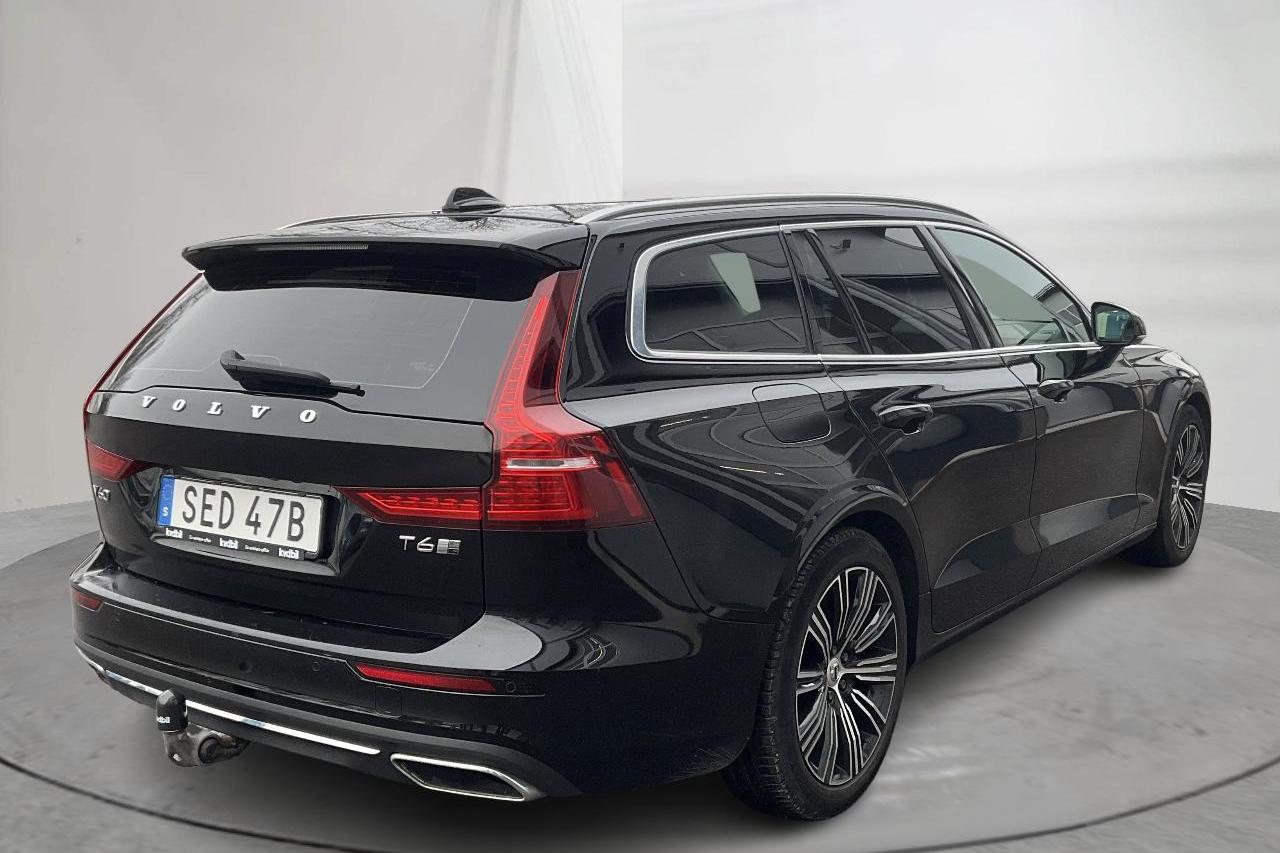 Volvo V60 T6 AWD Twin Engine (340hk) - 167 000 km - Automatic - black - 2020