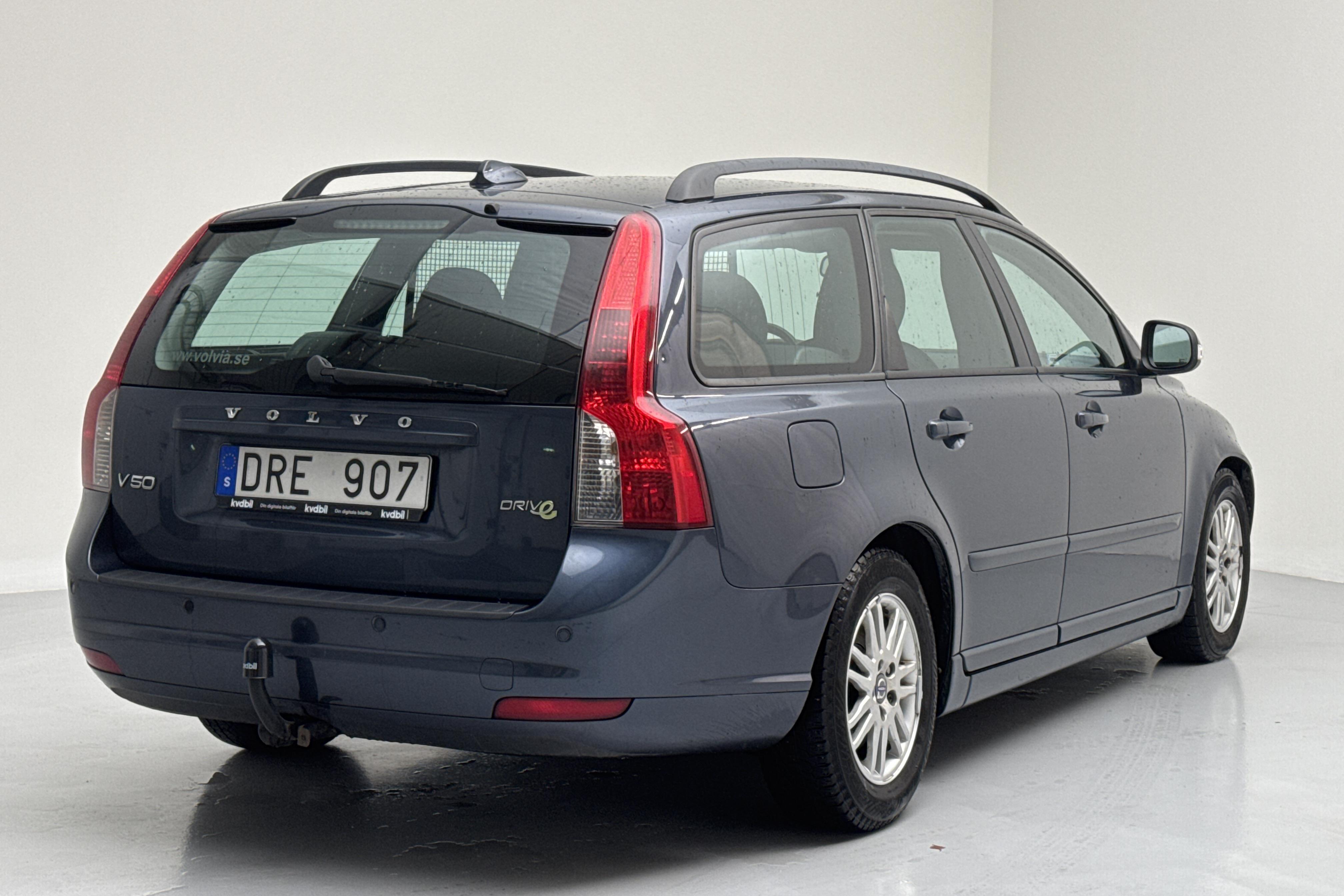 Volvo V50 1.6D DRIVe (115hk) - 179 820 km - Manual - blue - 2011