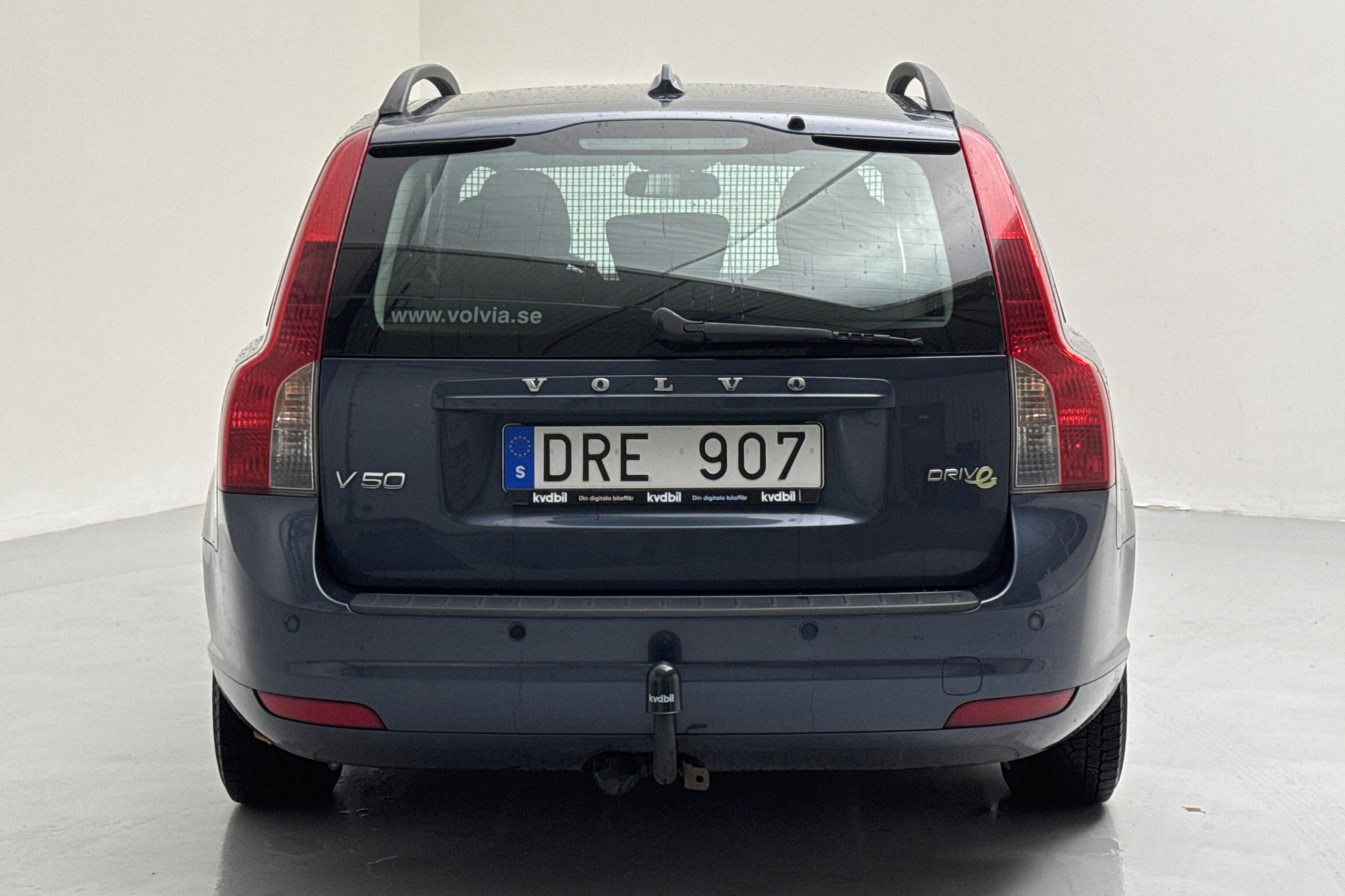 Volvo V50 1.6D DRIVe (115hk) - 179 820 km - Manual - blue - 2011