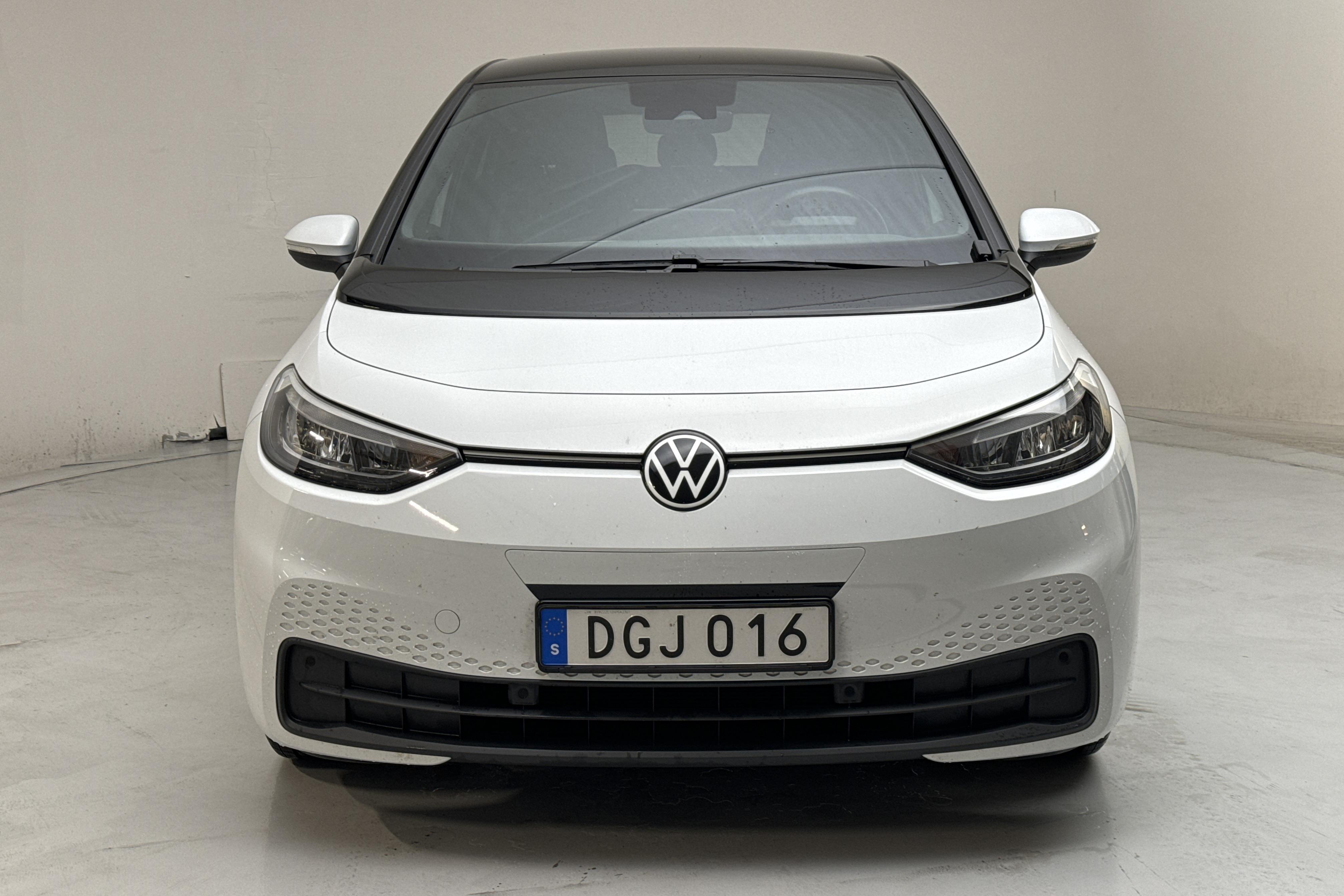 VW ID.3 58kWh (204hk) - 19 130 km - Automatic - white - 2022