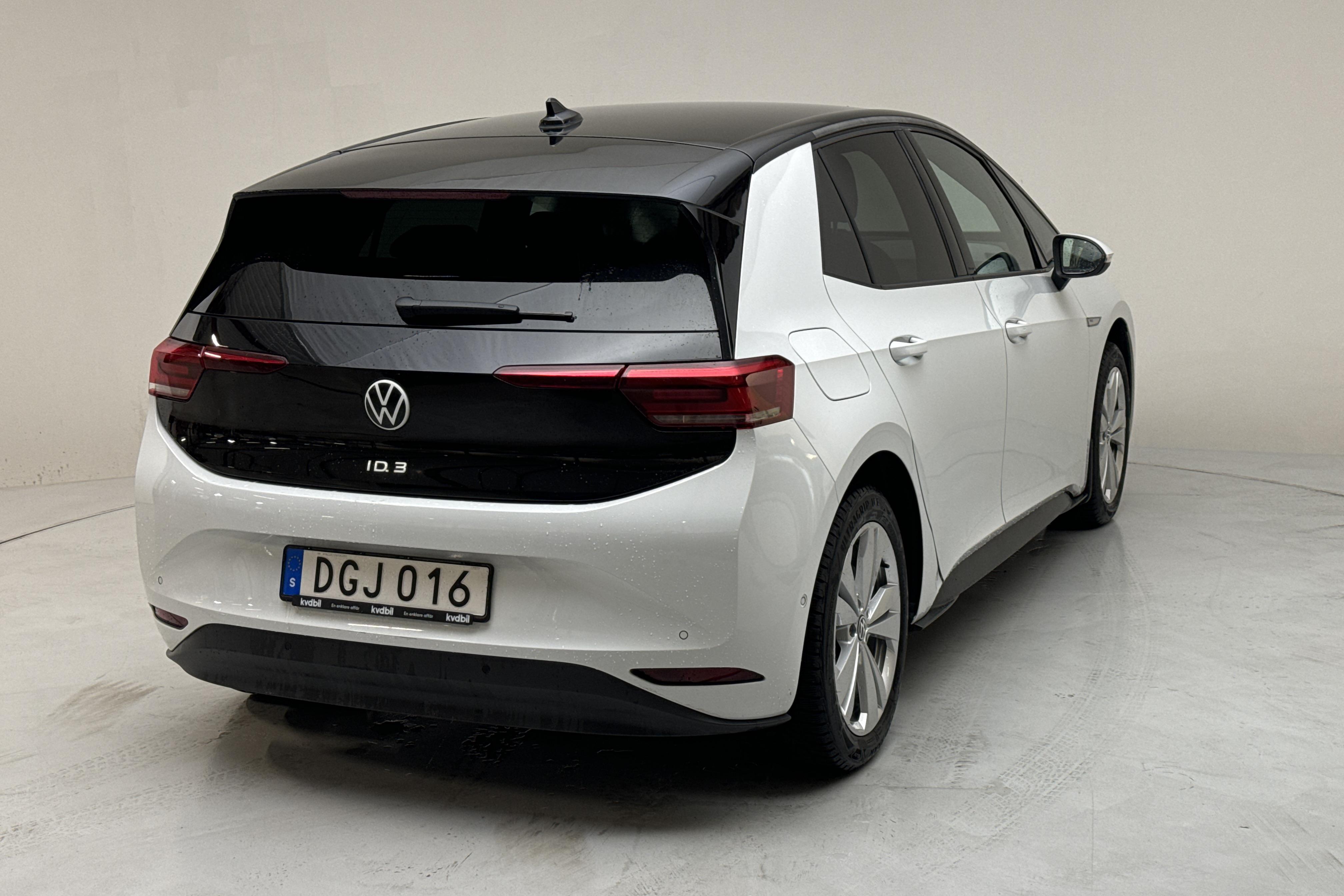 VW ID.3 58kWh (204hk) - 19 130 km - Automaatne - valge - 2022