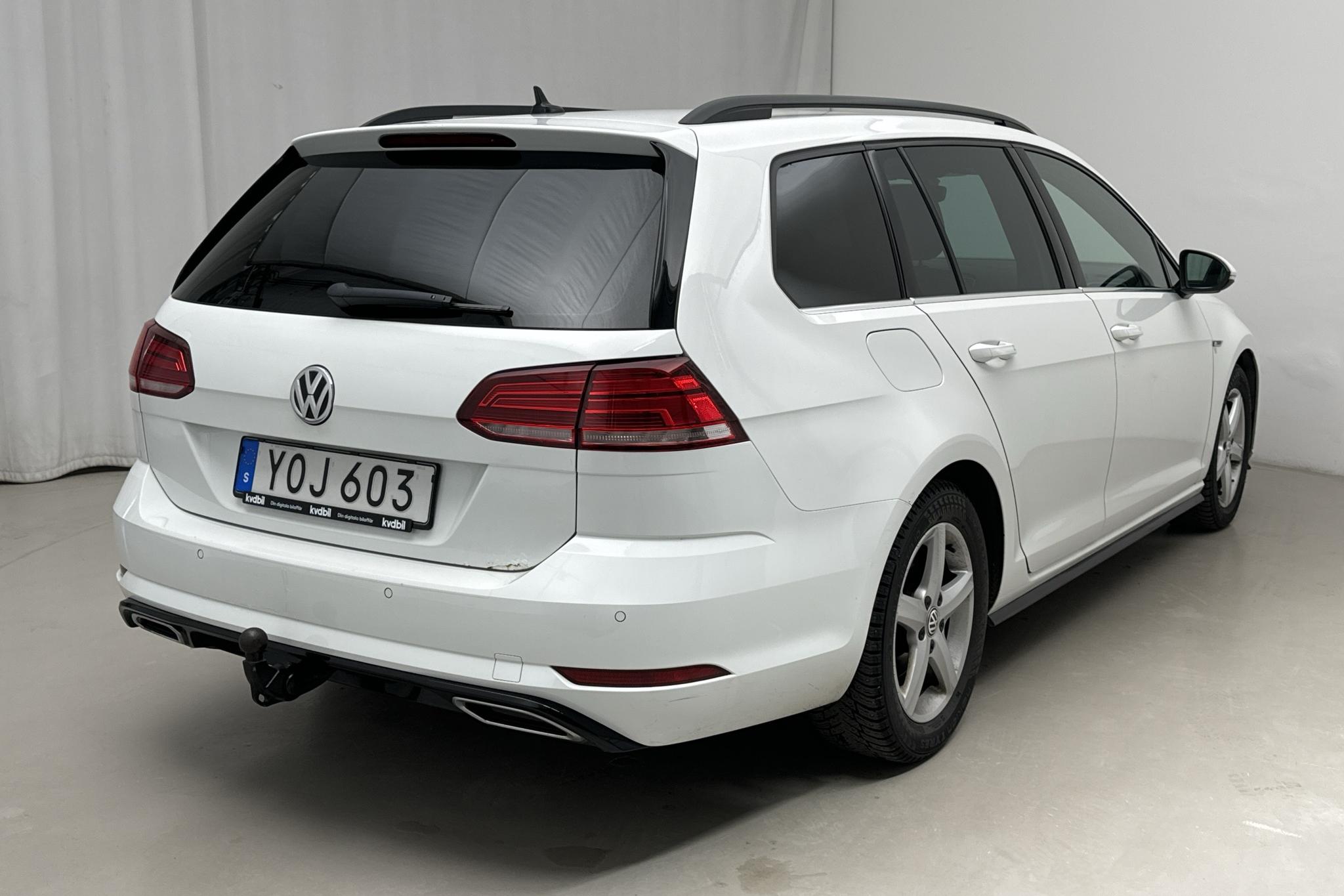 VW Golf VII 1.4 TSI Sportscombi (150hk) - 181 300 km - Automatic - white - 2018