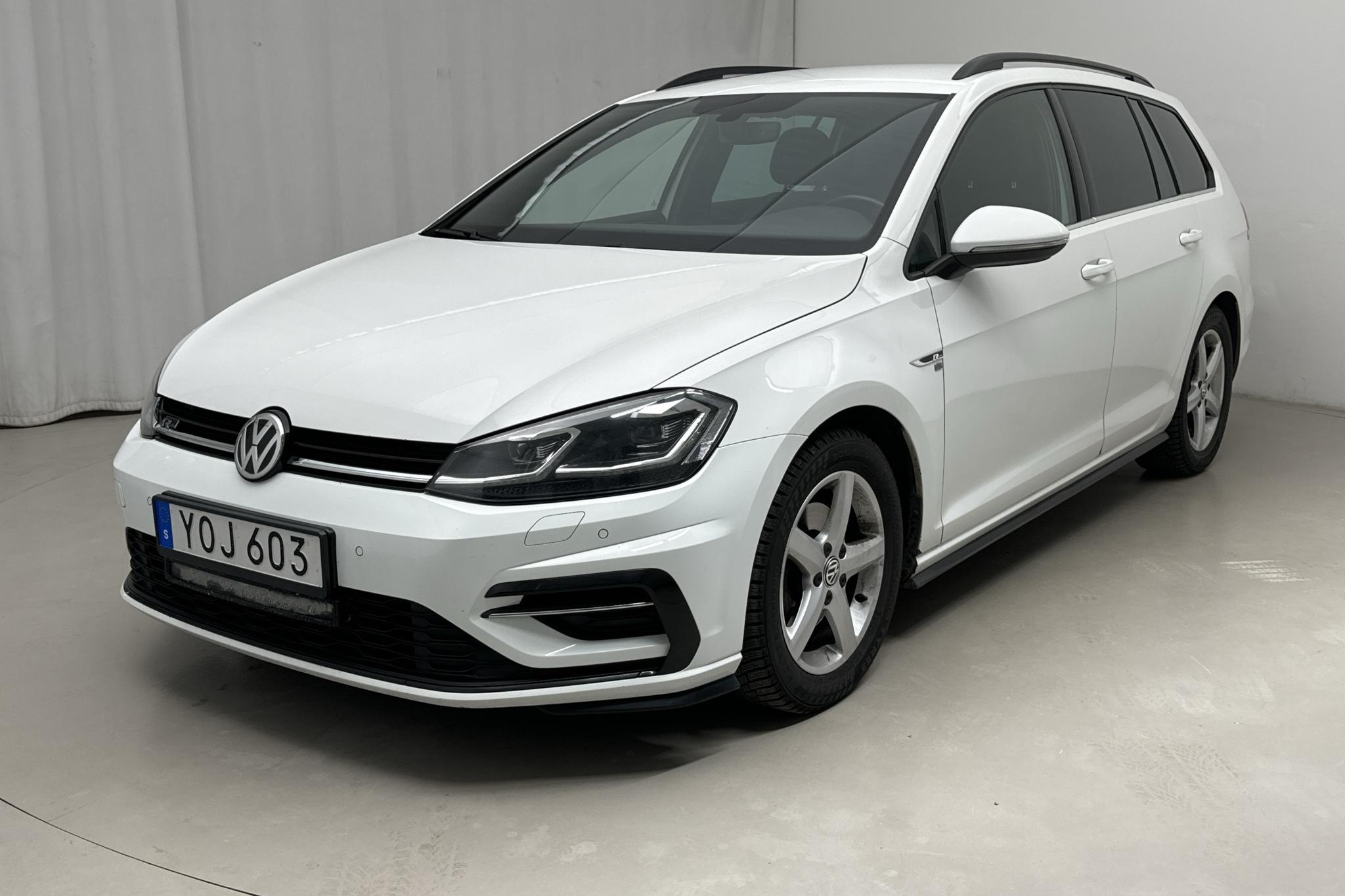 VW Golf VII 1.4 TSI Sportscombi (150hk) - 181 300 km - Automaattinen - valkoinen - 2018