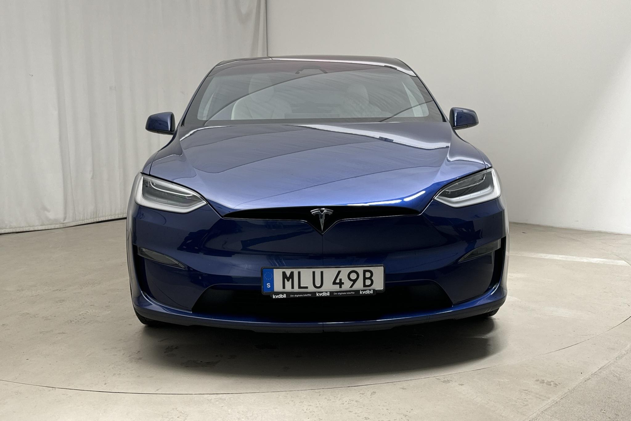 Tesla Model X LR AWD (669hk) - 33 200 km - Automaatne - sinine - 2023