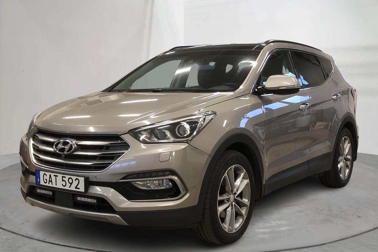 Hyundai Santa Fé 2.2 D 4WD (200hk) - 209 950 km - Automatic - Dark Grey - 2017