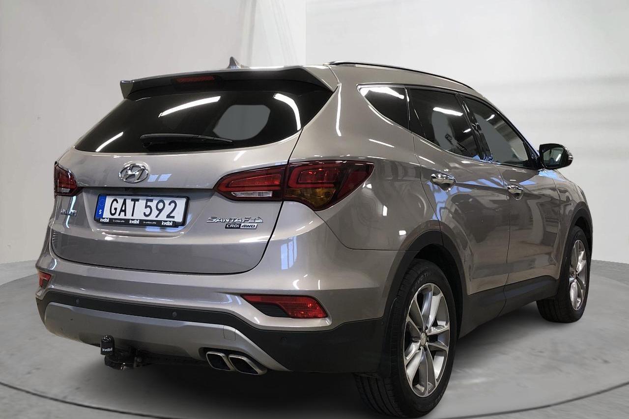 Hyundai Santa Fé 2.2 D 4WD (200hk) - 209 950 km - Automatic - Dark Grey - 2017