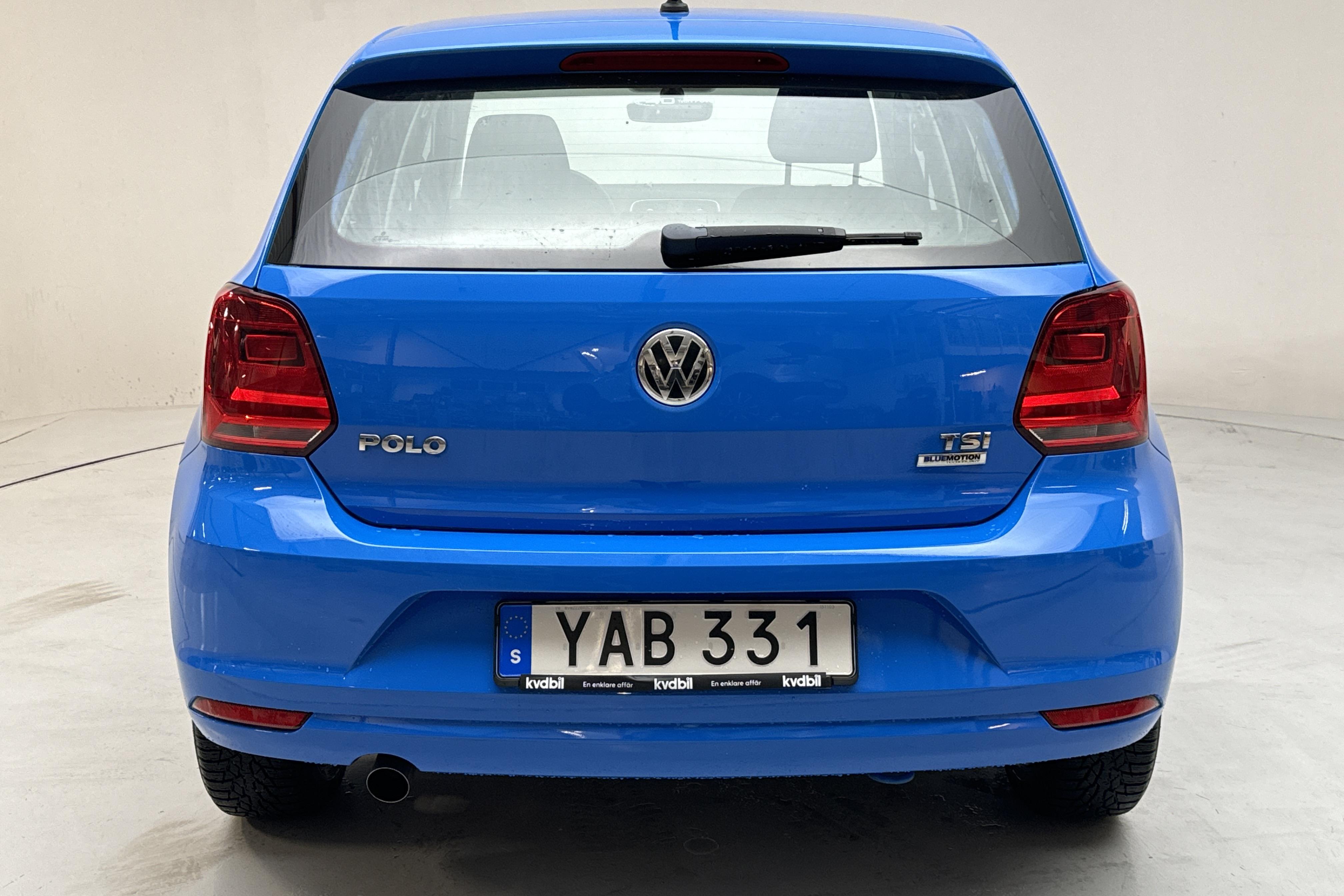 VW Polo 1.2 TSI 5dr (90hk) - 82 840 km - Käsitsi - sinine - 2016