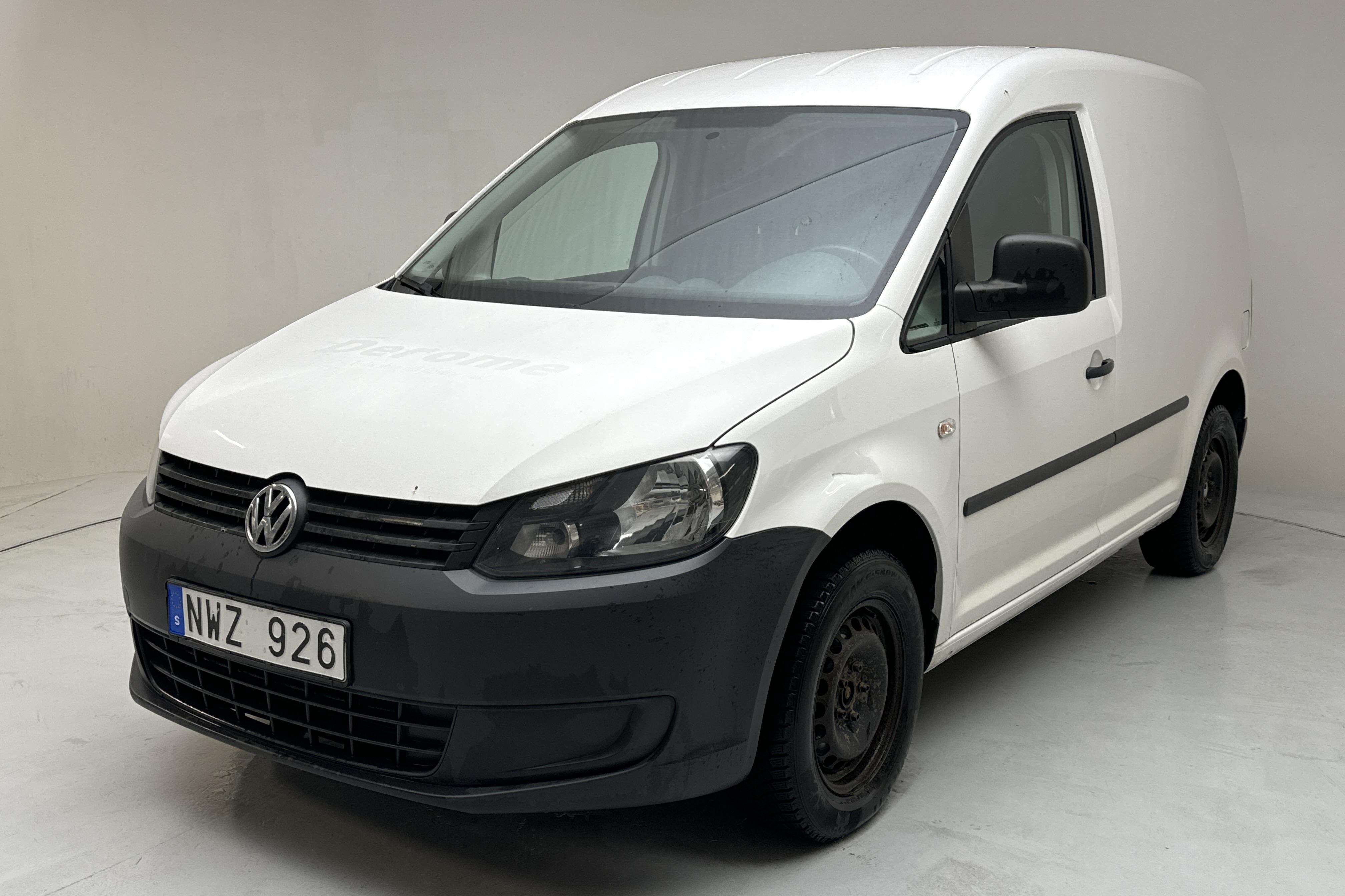 VW Caddy 1.6 TDI Skåp (75hk) - 22 298 mil - Manuell - vit - 2014