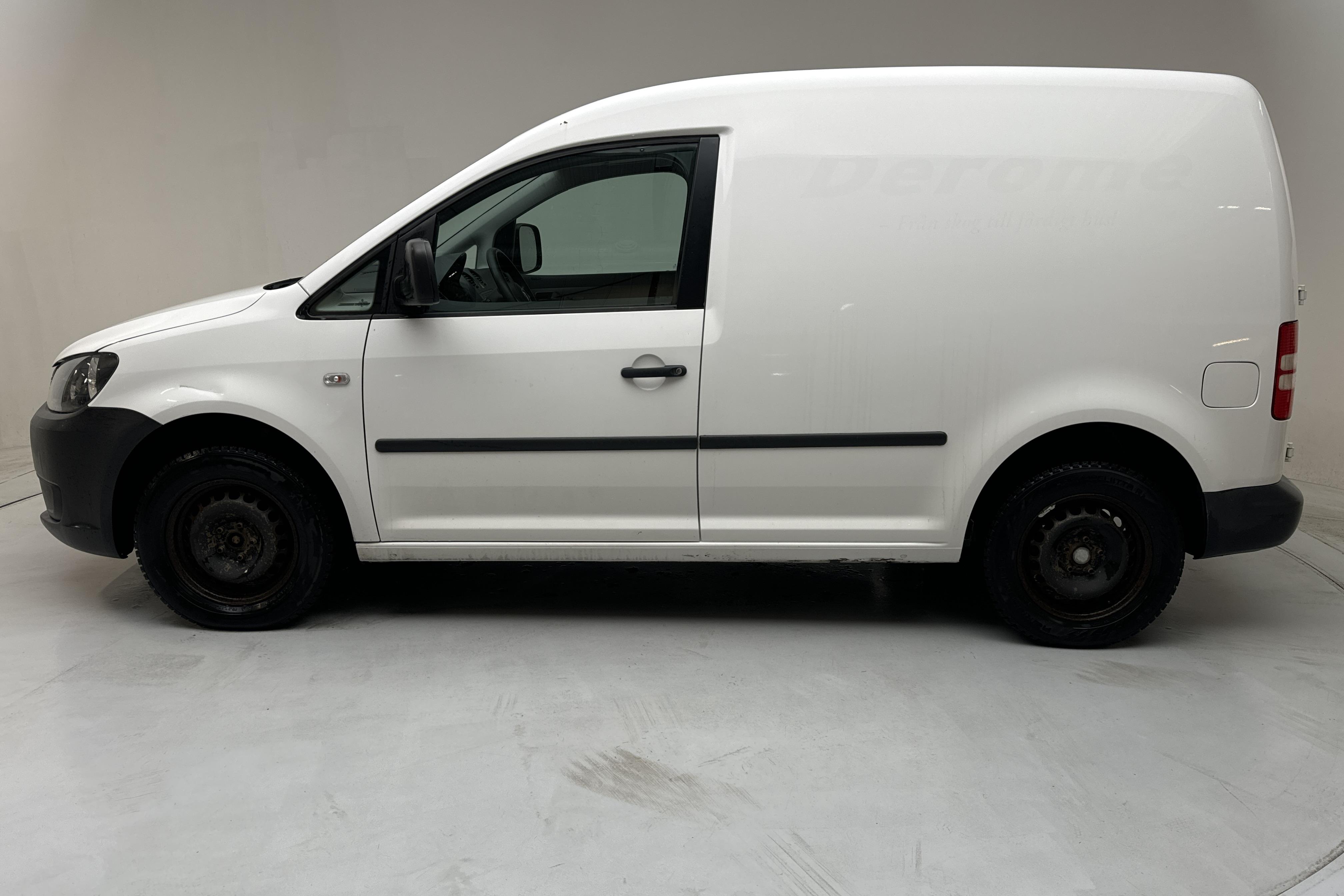 VW Caddy 1.6 TDI Skåp (75hk) - 22 298 mil - Manuell - vit - 2014