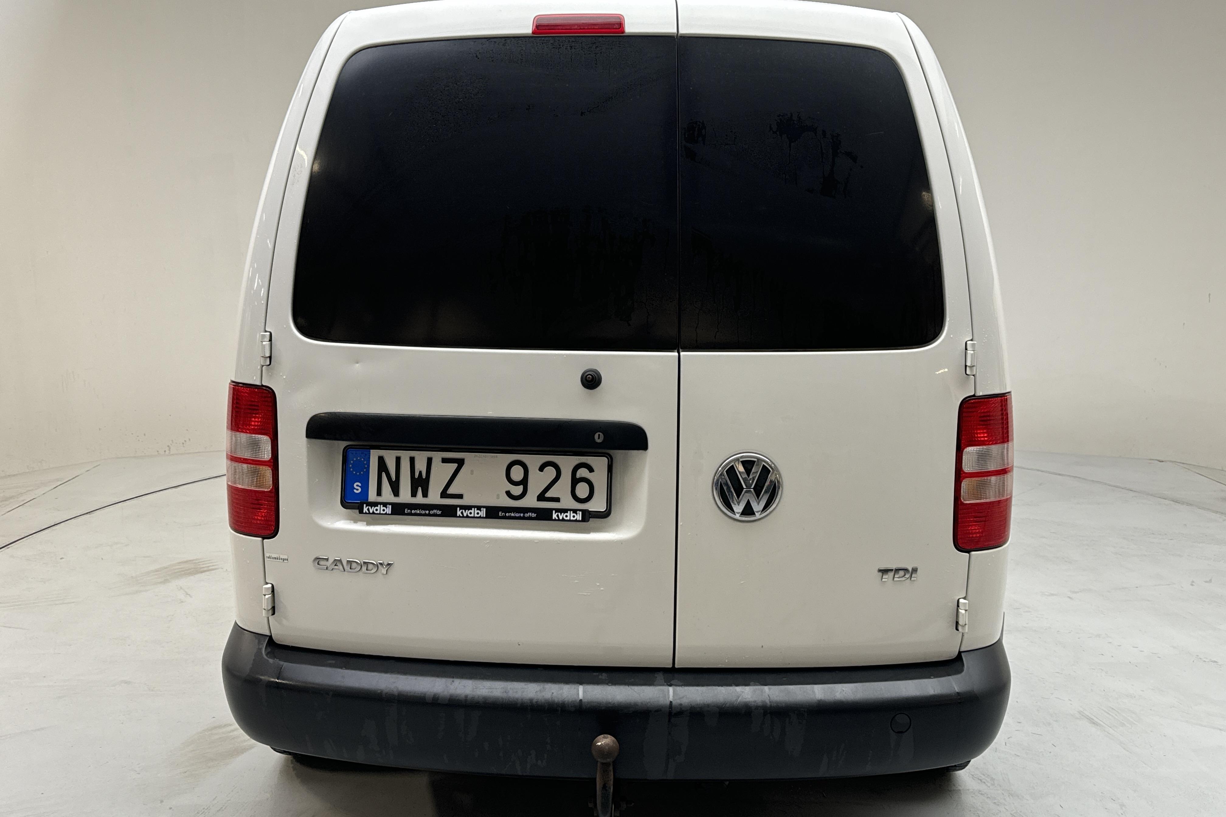 VW Caddy 1.6 TDI Skåp (75hk) - 22 298 mil - Manuell - vit - 2014