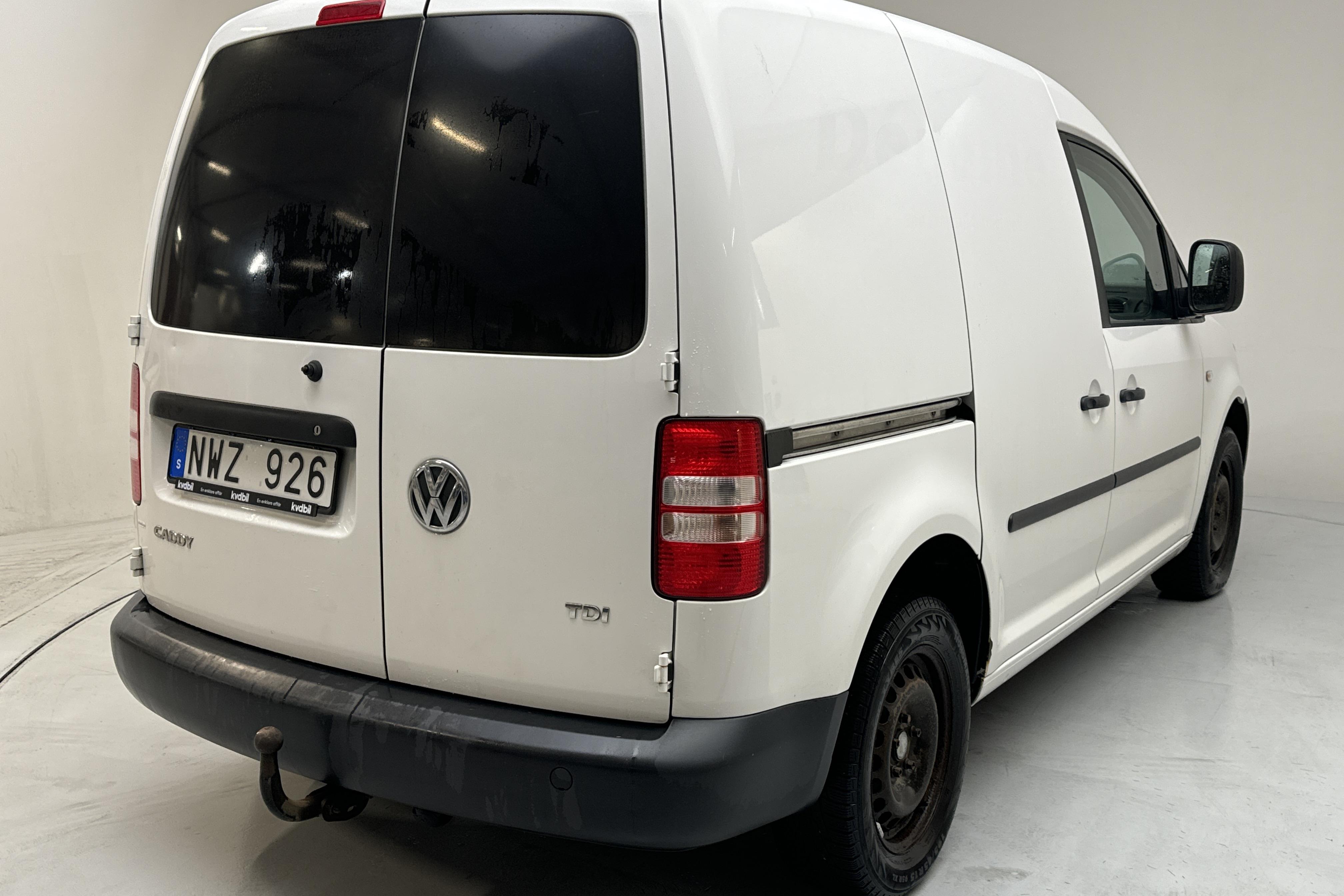 VW Caddy 1.6 TDI Skåp (75hk) - 22 298 mil - Manuell - vit - 2014