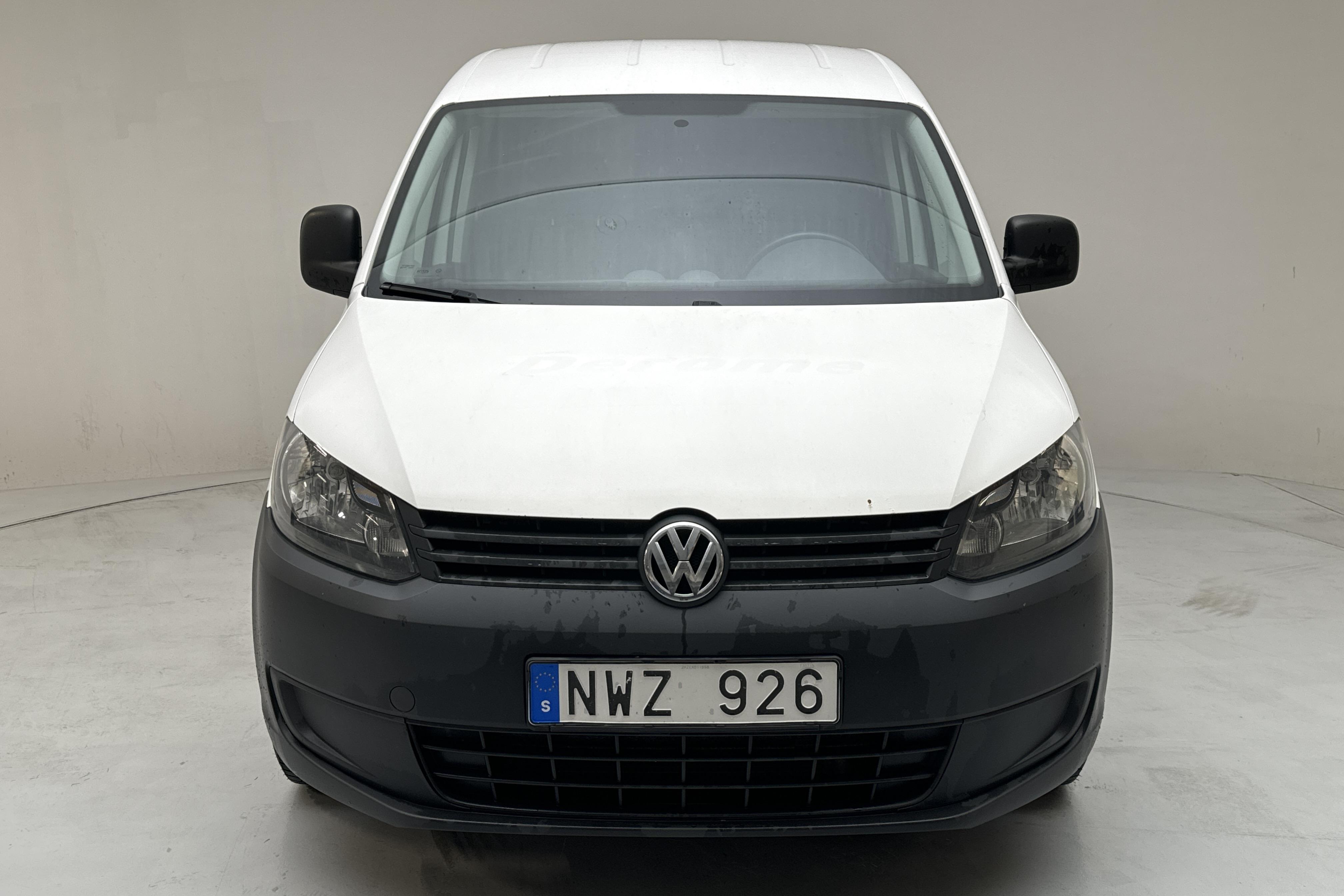 VW Caddy 1.6 TDI Skåp (75hk) - 22 298 mil - Manuell - vit - 2014