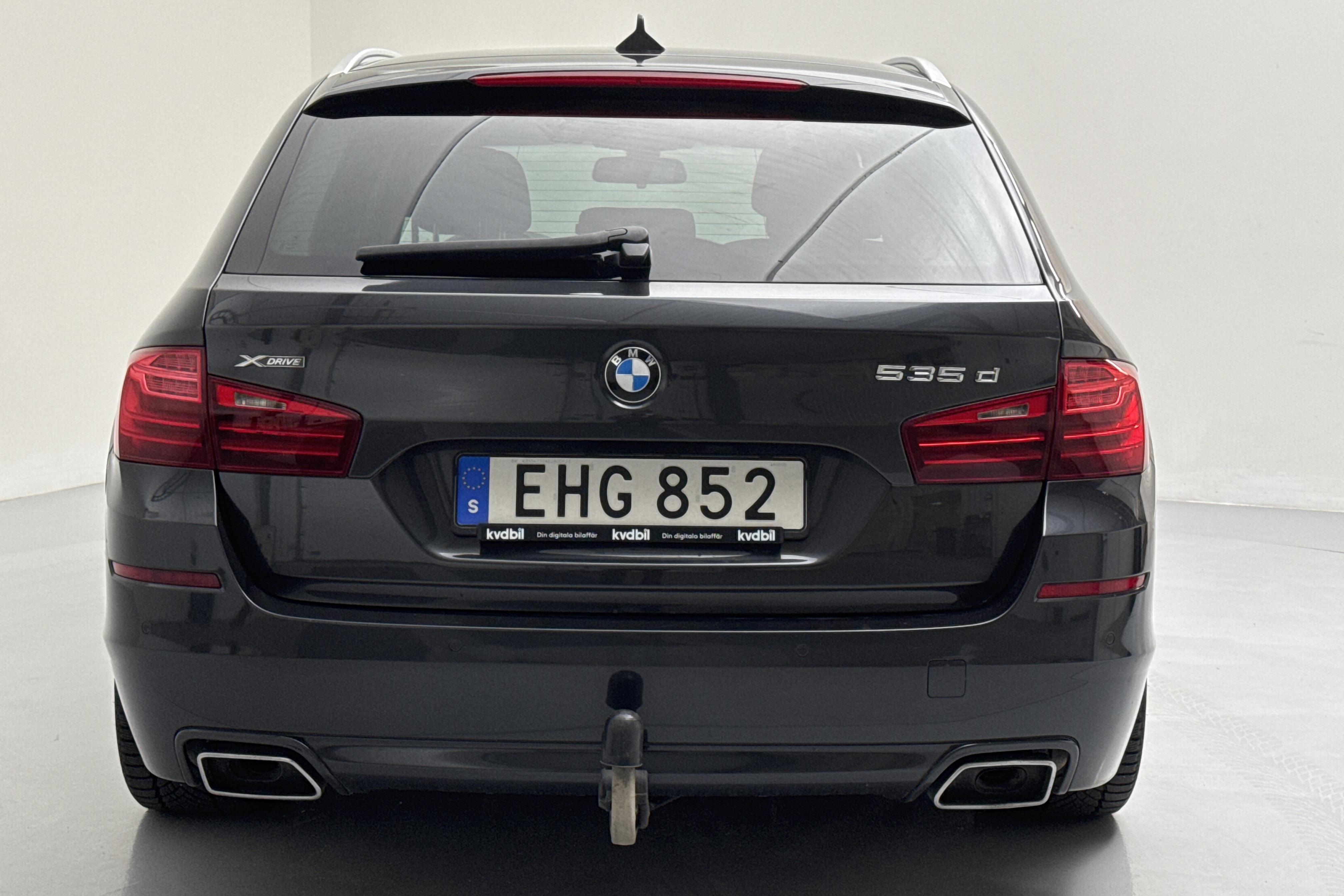 BMW 535d xDrive Touring, F11 (313hk) - 187 760 km - Automatyczna - szary - 2014