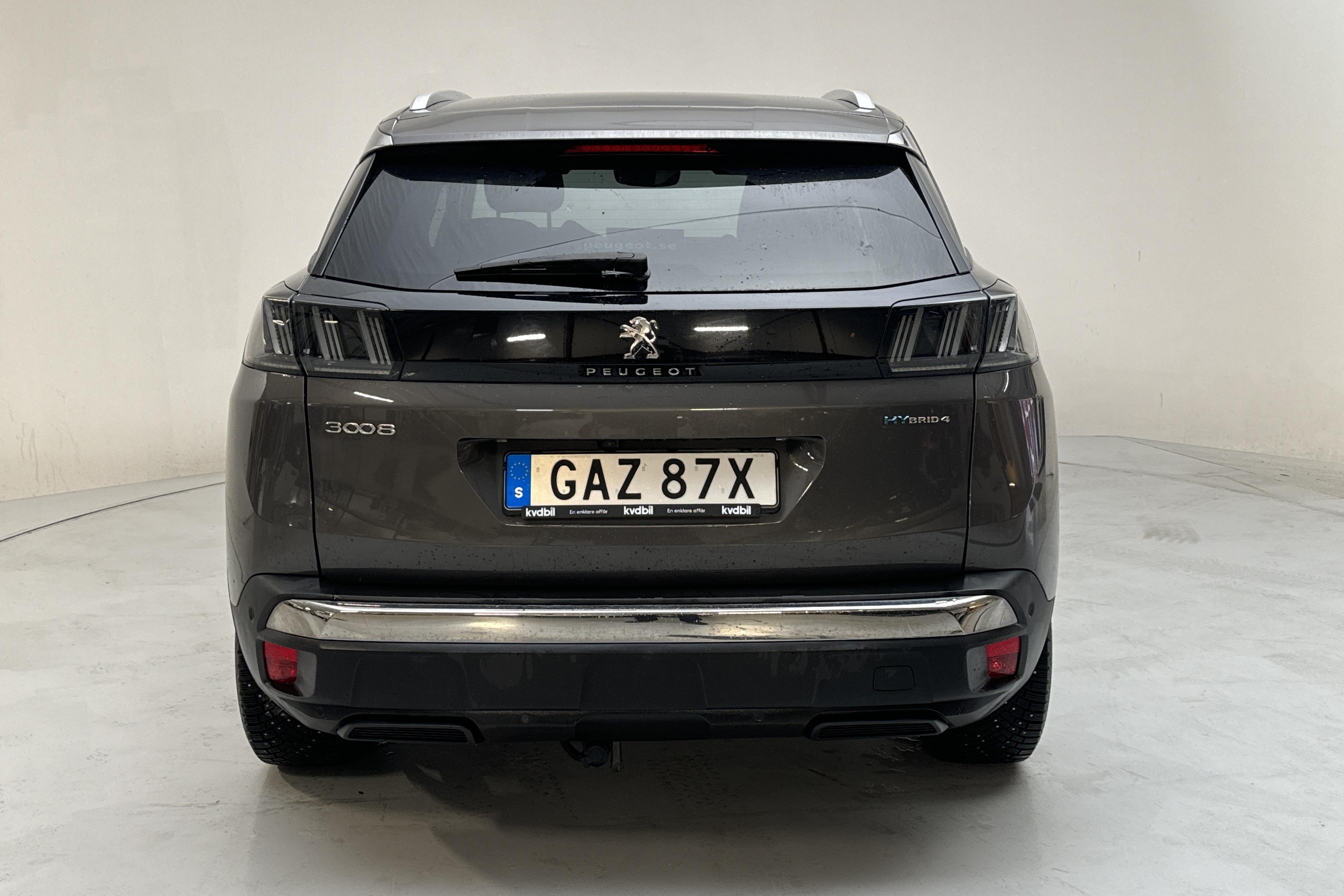 Peugeot 3008 1.6 Plug-in Hybrid 4 (300hk) - 8 692 mil - Automat - grå - 2021