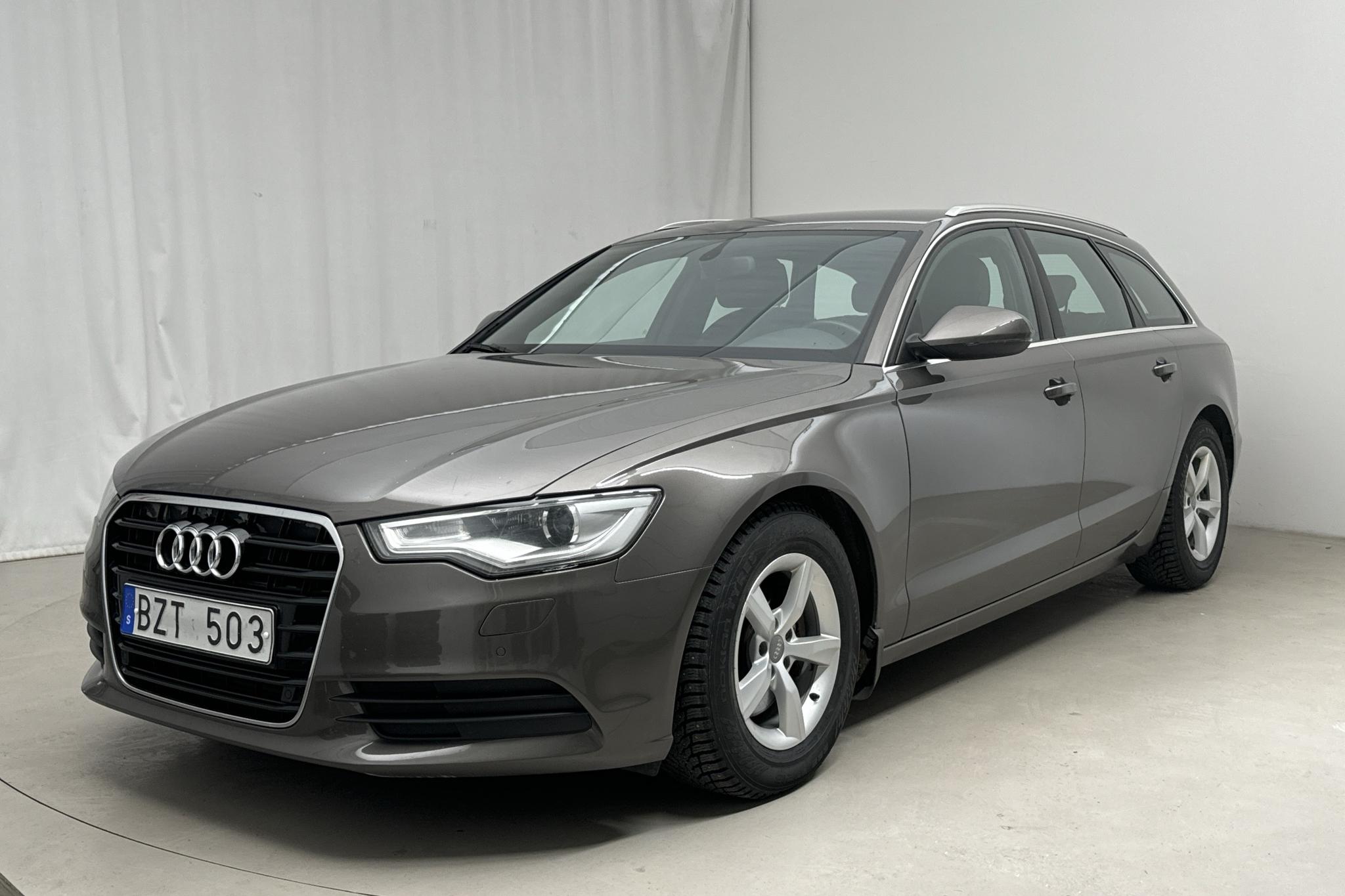 Audi A6 3.0 TDI Avant quattro (204hk) - 258 680 km - Automaattinen - harmaa - 2013