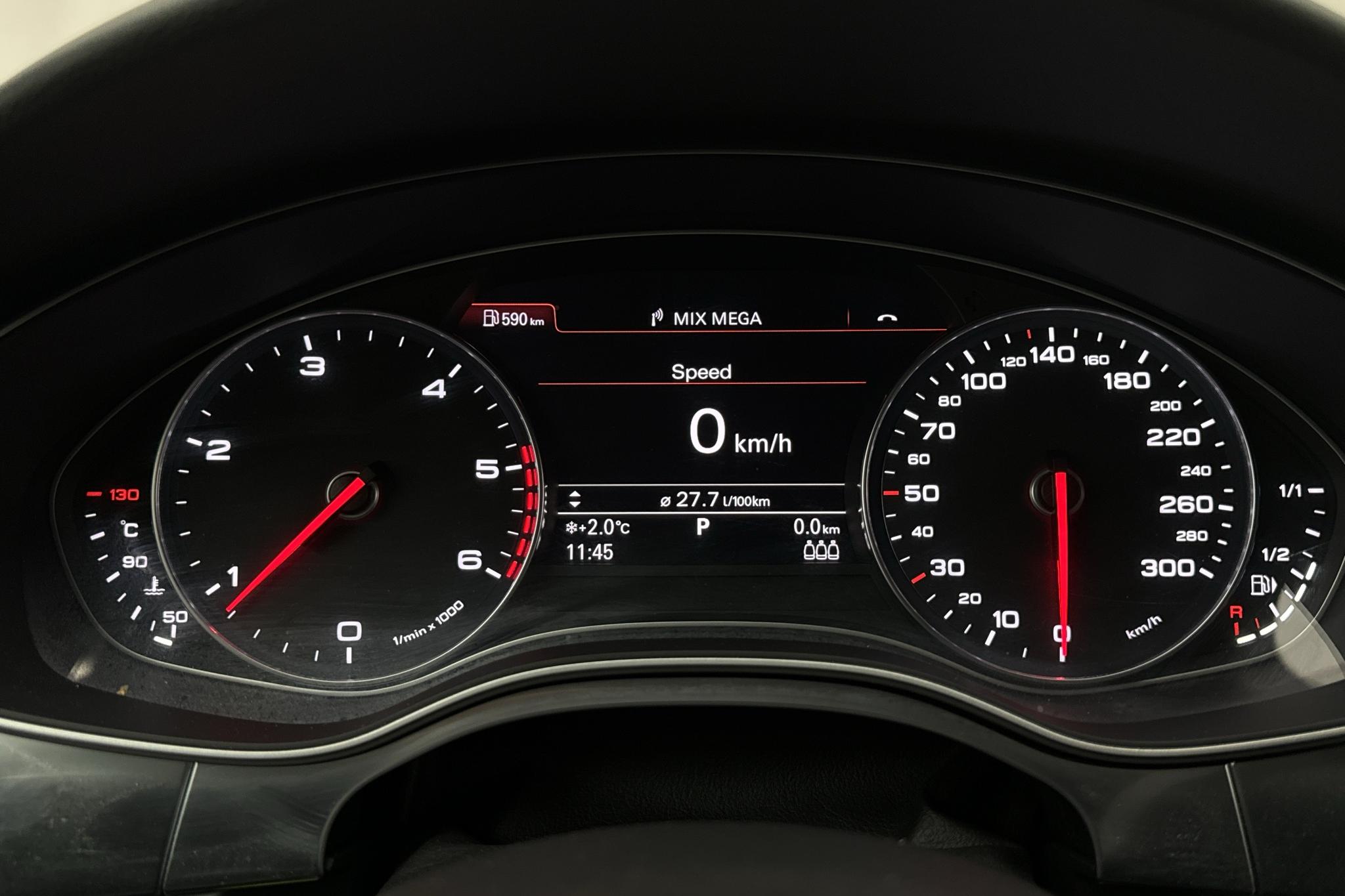 Audi A6 3.0 TDI Avant quattro (204hk) - 258 680 km - Automatyczna - szary - 2013