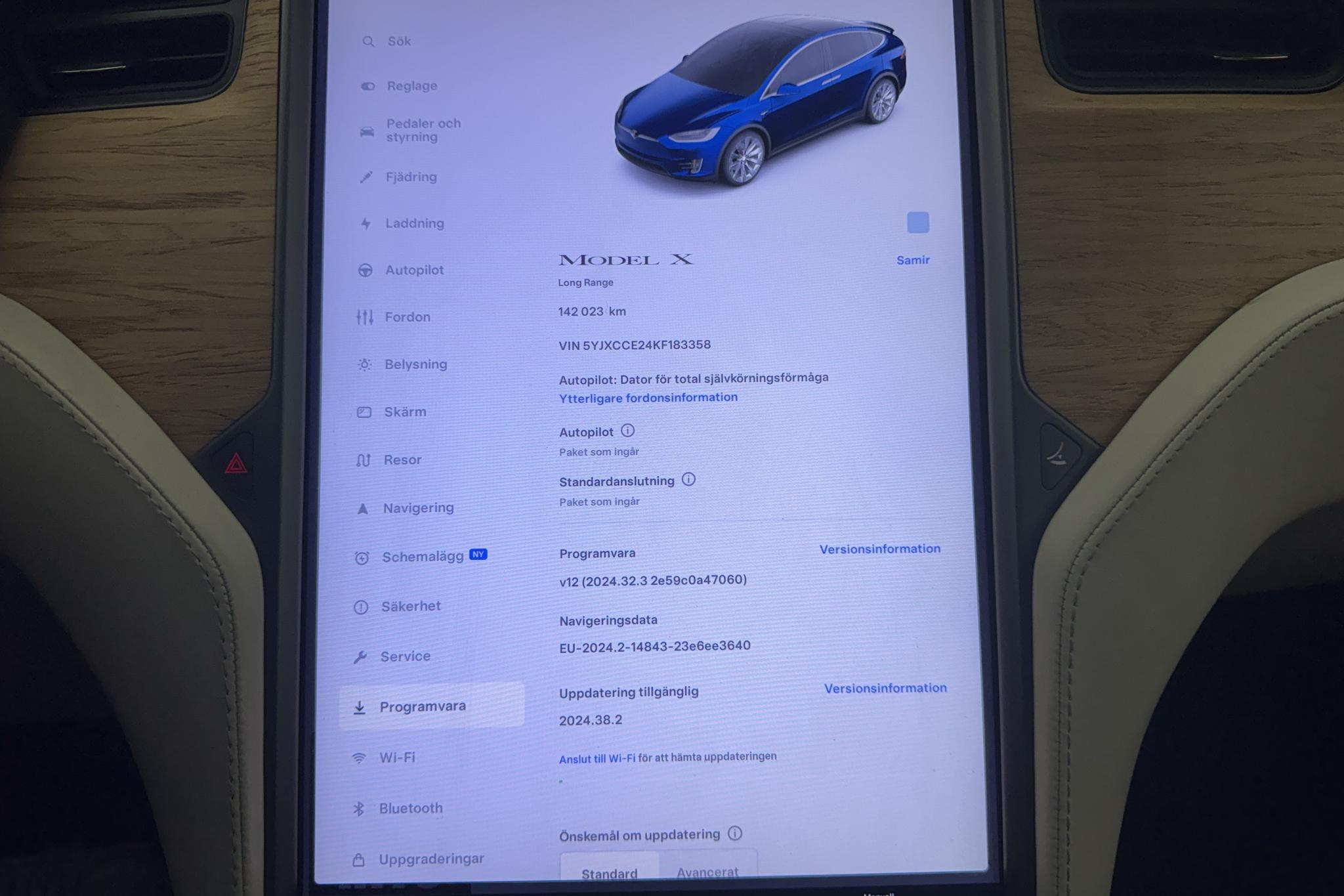 Tesla Model X Dual Motor Long Range AWD - 142 030 km - Automatic - blue - 2019