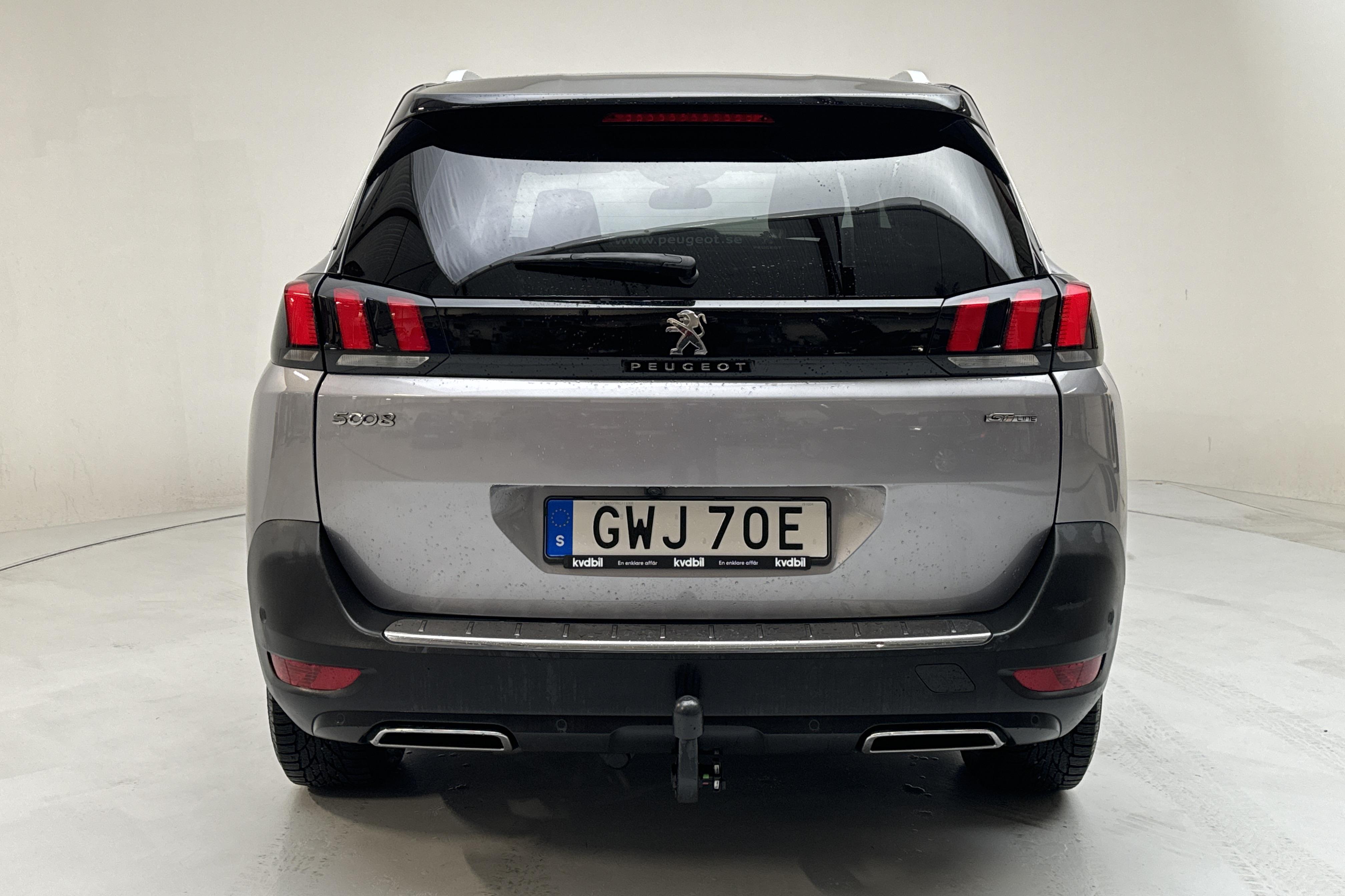 Peugeot 5008 1.6 PureTech (180hk) - 122 540 km - Automatic - gray - 2020