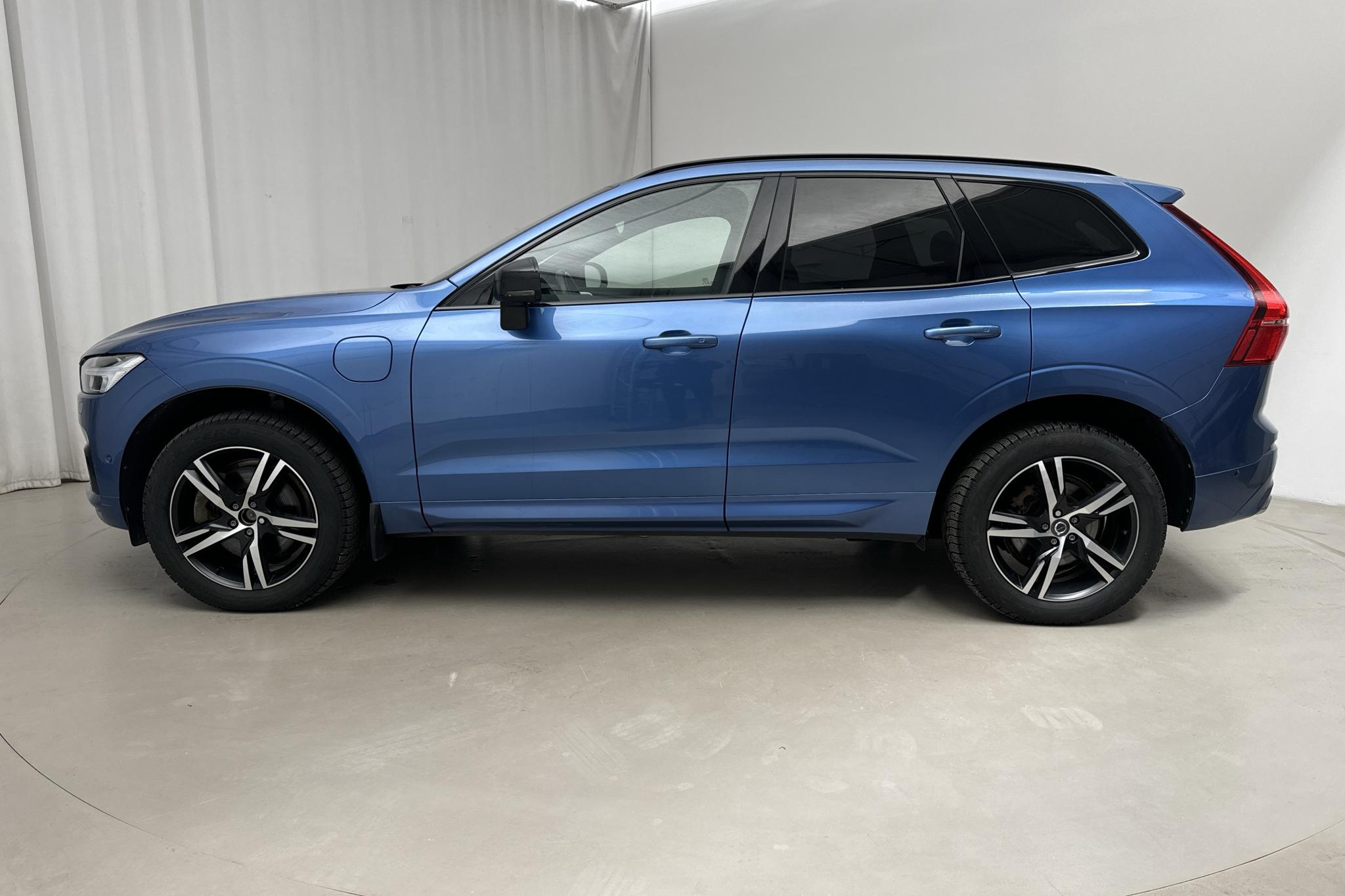 Volvo XC60 T8 AWD Recharge (390hk) - 90 070 km - Automatyczna - niebieski - 2021