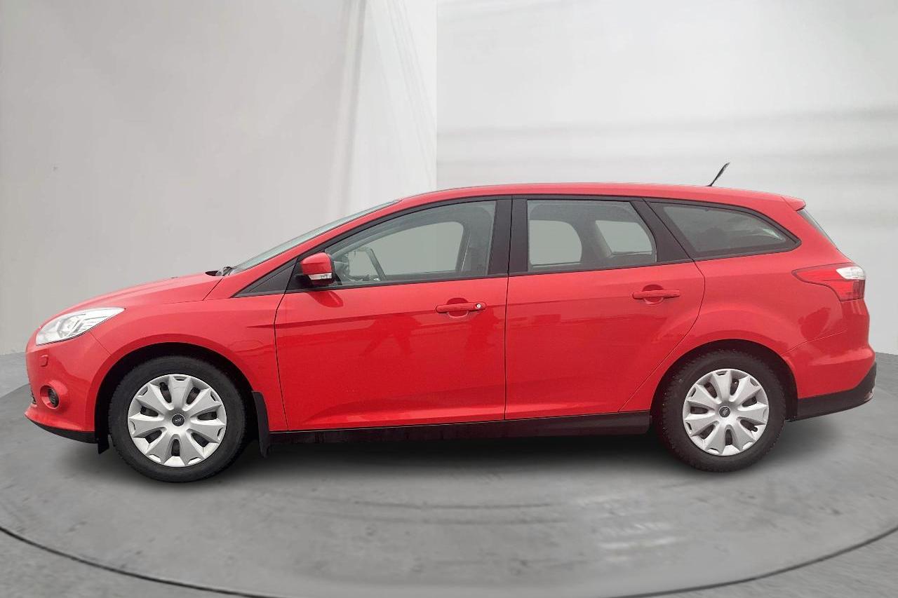 Ford Focus 1.0 EcoBoost Kombi (100hk) - 164 450 km - Manual - red - 2014